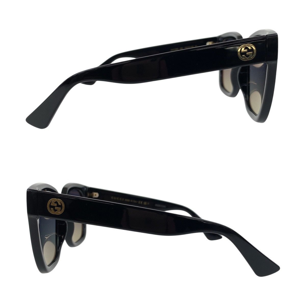 Gucci Gucci Gucci Interlocking Sunglasses Plastic Sunglasses GG1338S 002 54◻19-140 M DUTY FREE for USA Size ONE SIZE - 4 Thumbnail