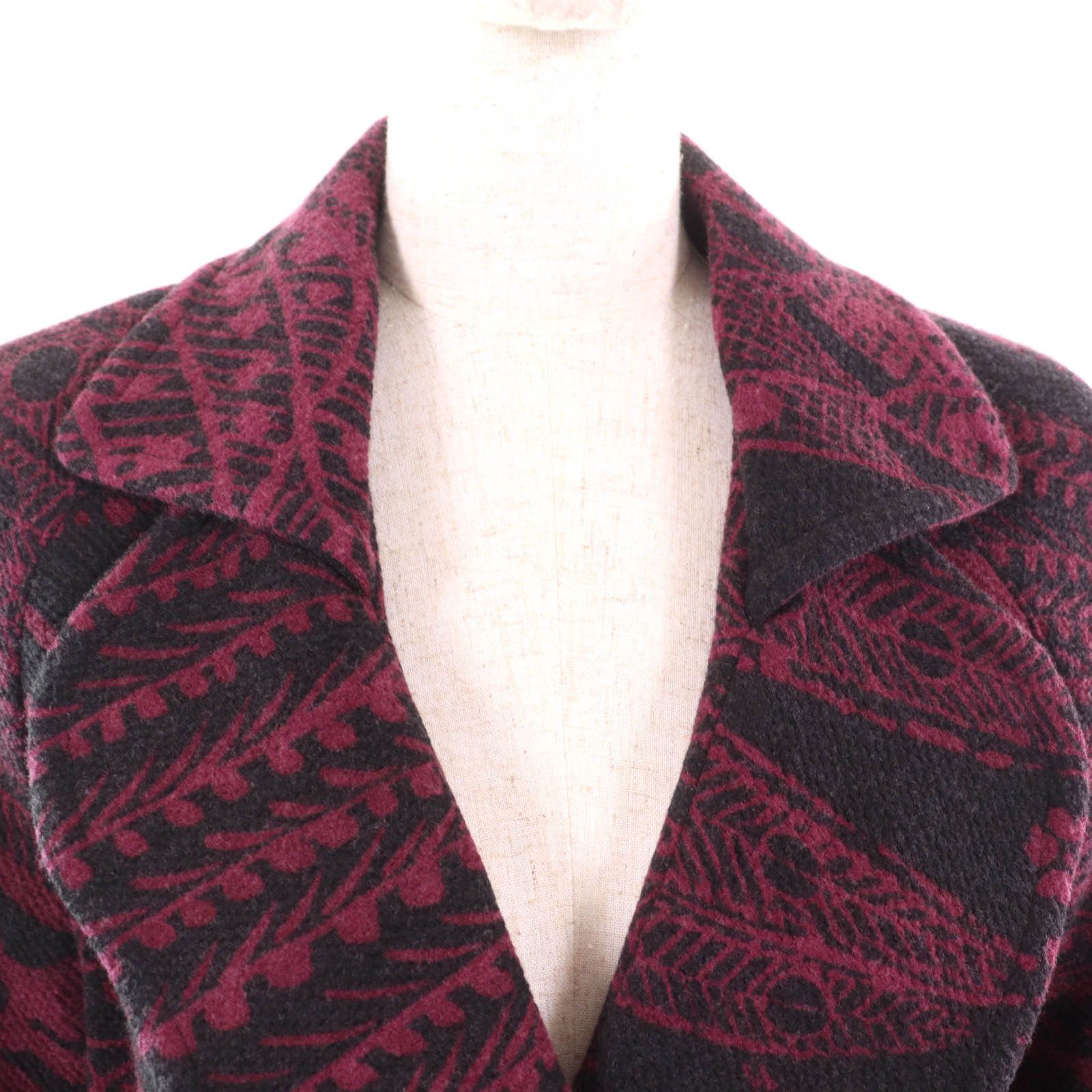 Other Other LEONARD FASHION Double-breasted All-over Print Jacket Others Outerwear DUTY FREE for USA Size ONE SIZE - 4 Thumbnail