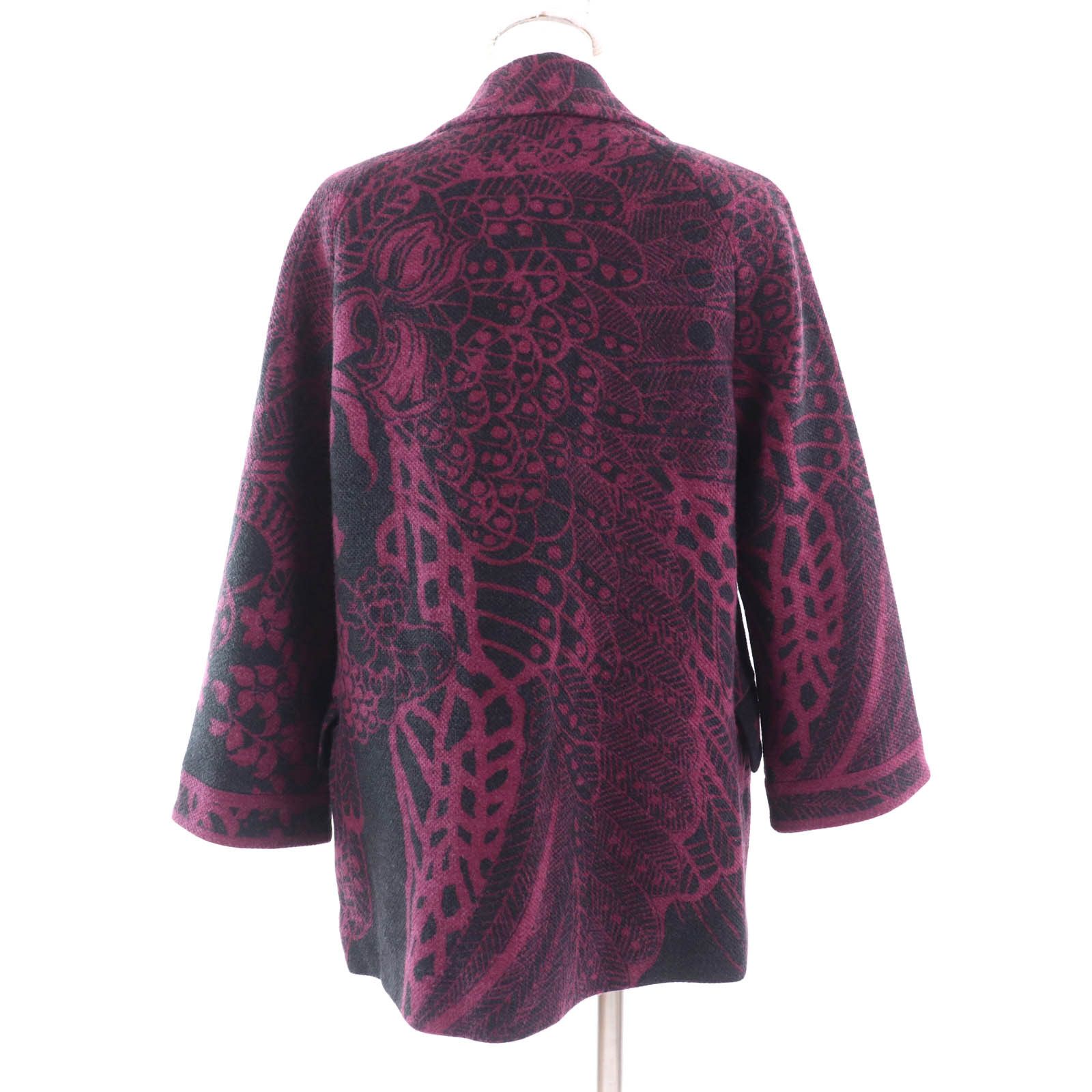 Other Other LEONARD FASHION Double-breasted All-over Print Jacket Others Outerwear DUTY FREE for USA Size ONE SIZE - 3 Thumbnail