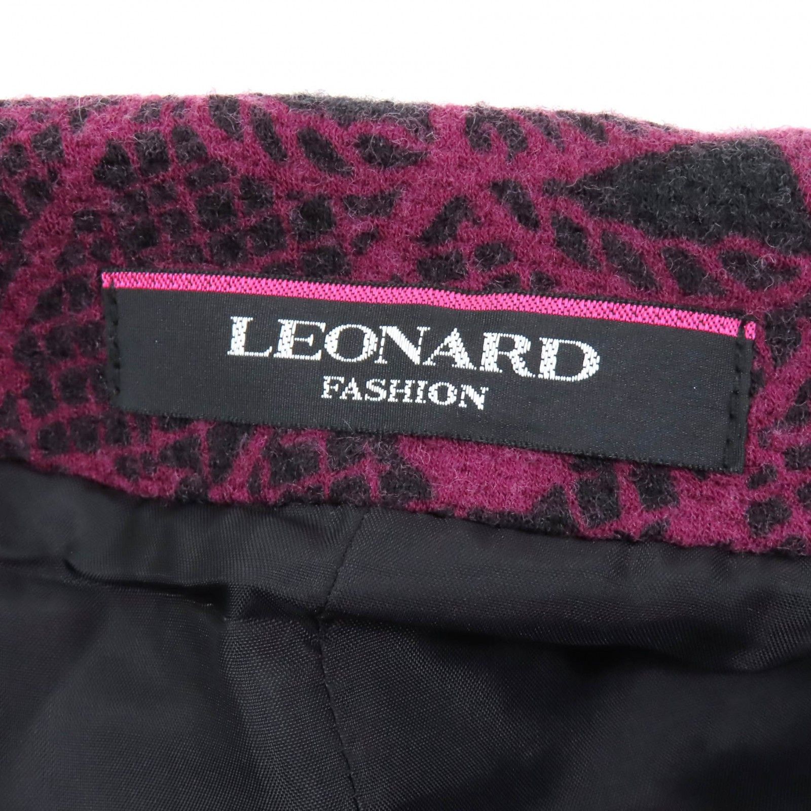 Other Other LEONARD FASHION Double-breasted All-over Print Jacket Others Outerwear DUTY FREE for USA Size ONE SIZE - 7 Thumbnail