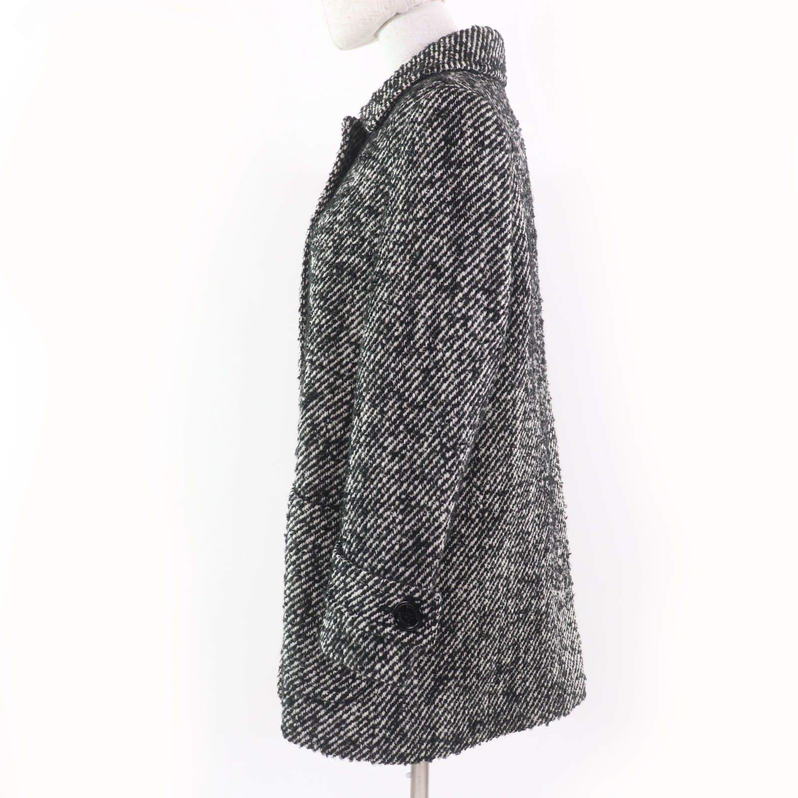 Burberry Burberry Burberry London Nova check Mohair Wool Coat Leather Outerwear DUTY FREE for USA Size ONE SIZE - 2 Thumbnail