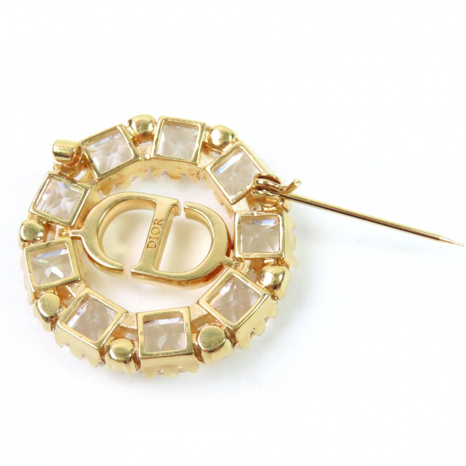 Dior Dior Christian Dior PETIT CD Brooch Metal Brooch Size ONE SIZE - 5 Thumbnail