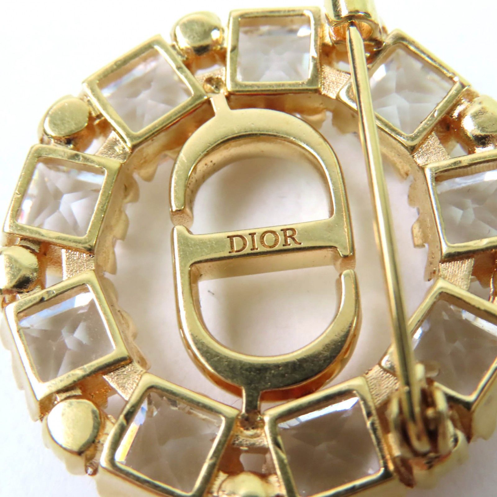 Dior Dior Christian Dior PETIT CD Brooch Metal Brooch Size ONE SIZE - 7 Thumbnail