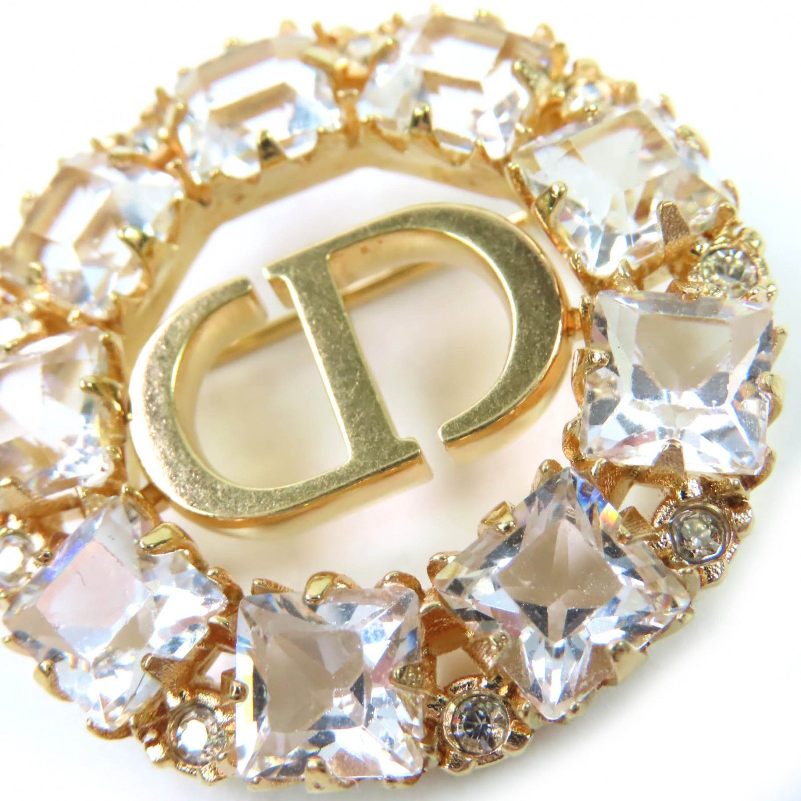 Dior Dior Christian Dior PETIT CD Brooch Metal Brooch Size ONE SIZE - 6 Thumbnail