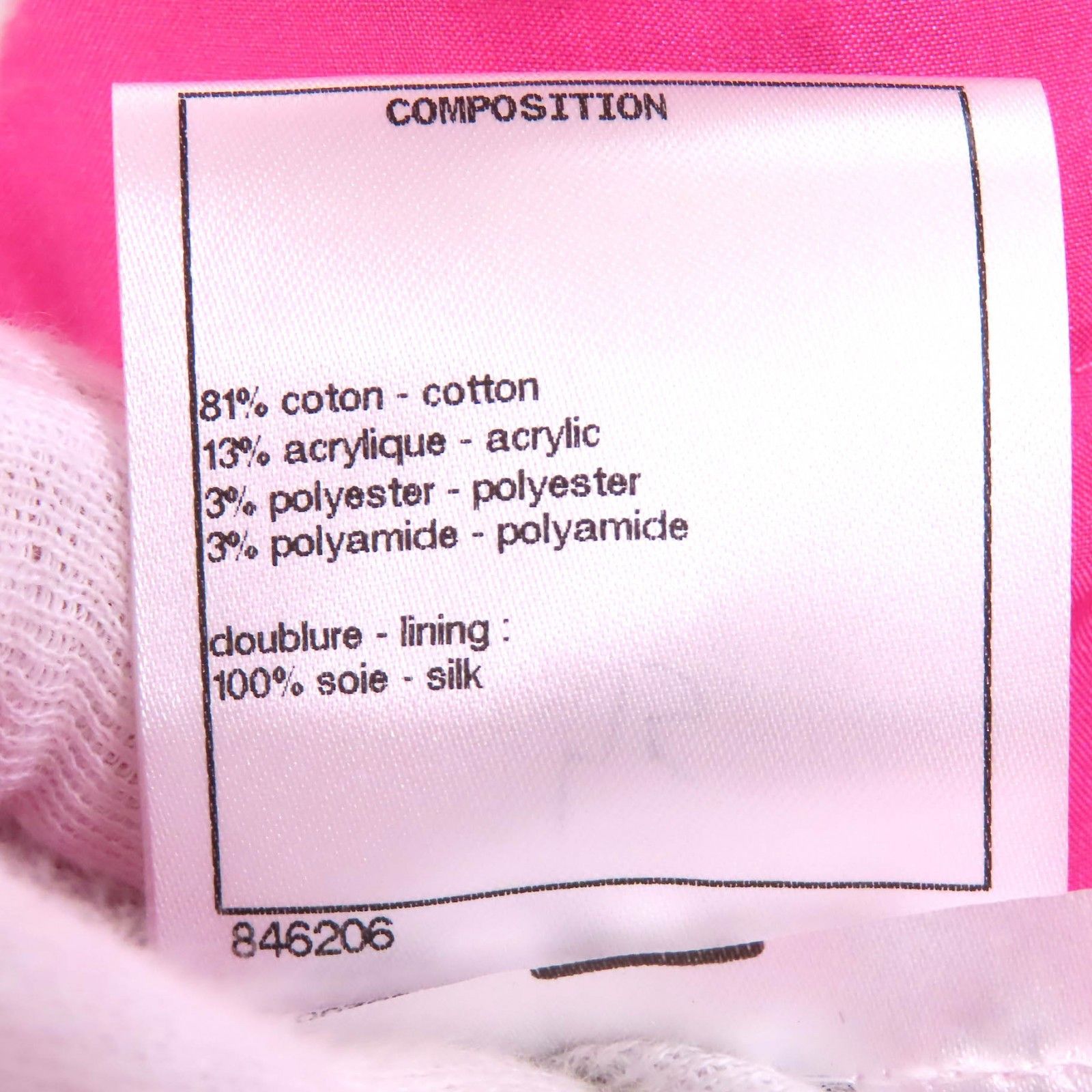 Chanel Chanel Chanel COCO Mark Tweed Cotton Jacket Cotton Outerwear P70041 Size ONE SIZE - 9 Thumbnail