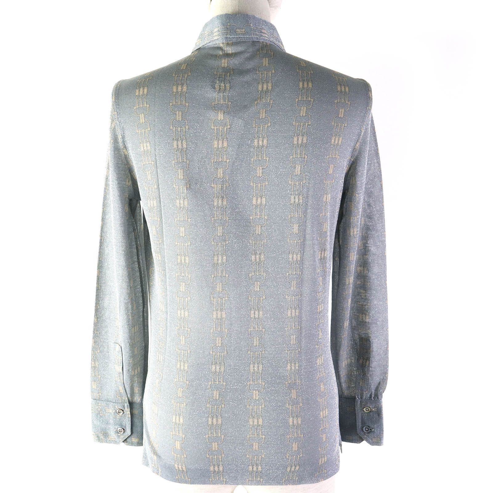 Celine Celine Celine ChainPattern Lame SINTETICA Shirt Others Tops DUTY FREE for USA Size ONE SIZE - 3 Thumbnail