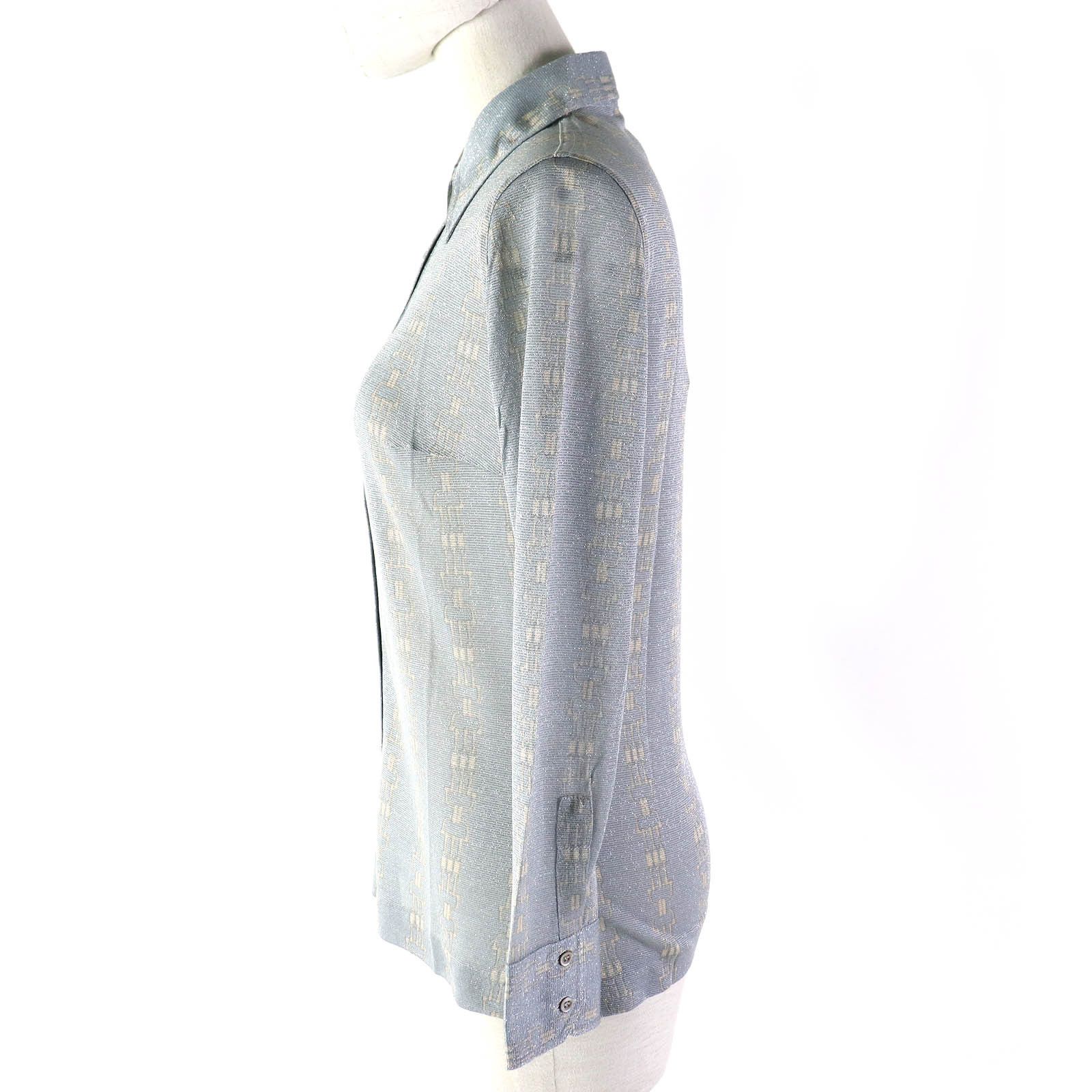 Celine Celine Celine ChainPattern Lame SINTETICA Shirt Others Tops DUTY FREE for USA Size ONE SIZE - 2 Thumbnail