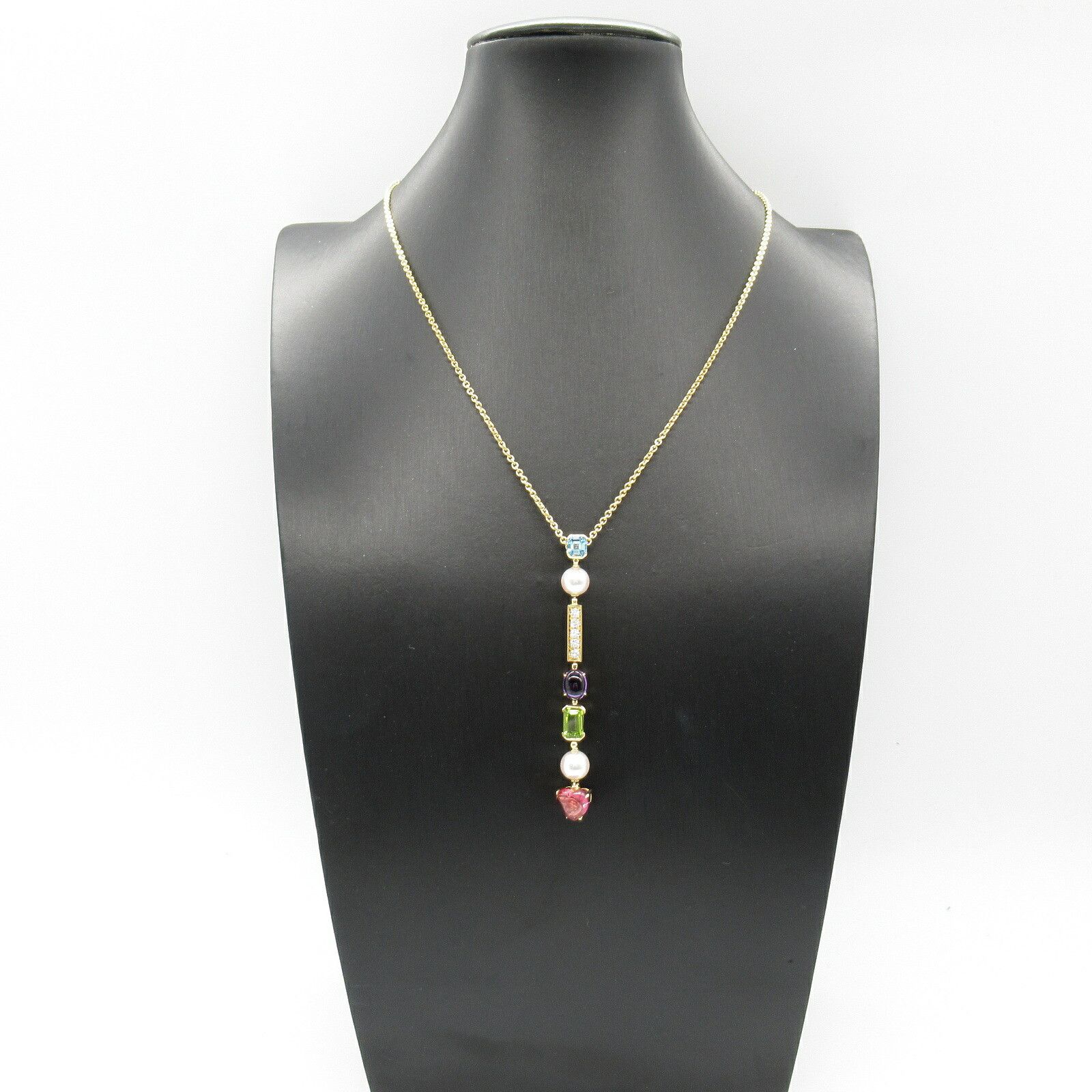 Bvlgari Bvlgari Bvlgari Allegra Au750 Necklace Metal Necklace Size ONE SIZE - 7 Thumbnail