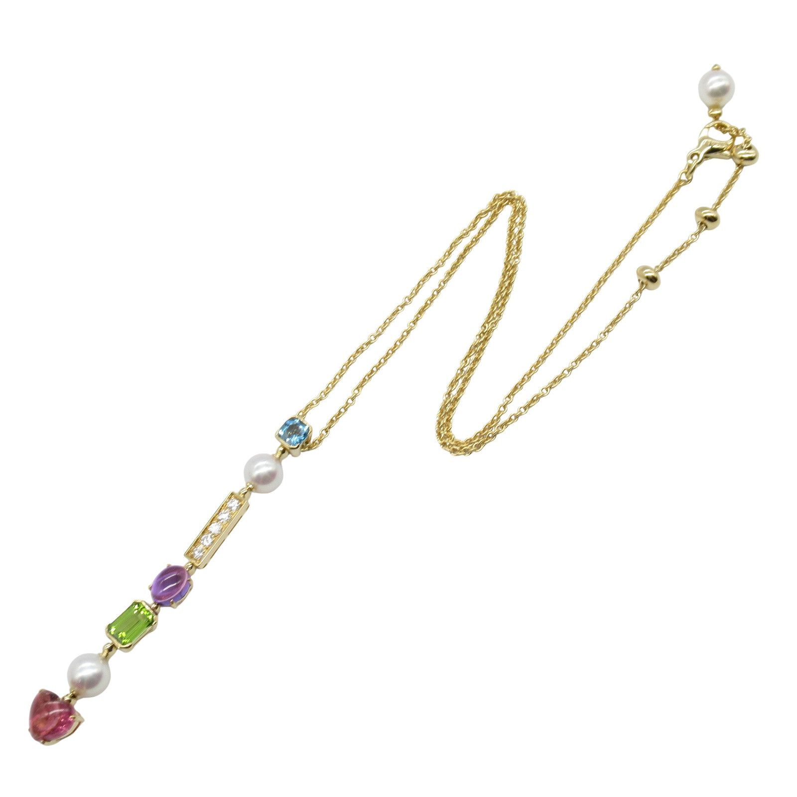 Bvlgari Bvlgari Bvlgari Allegra Au750 Necklace Metal Necklace Size ONE SIZE - 3 Thumbnail