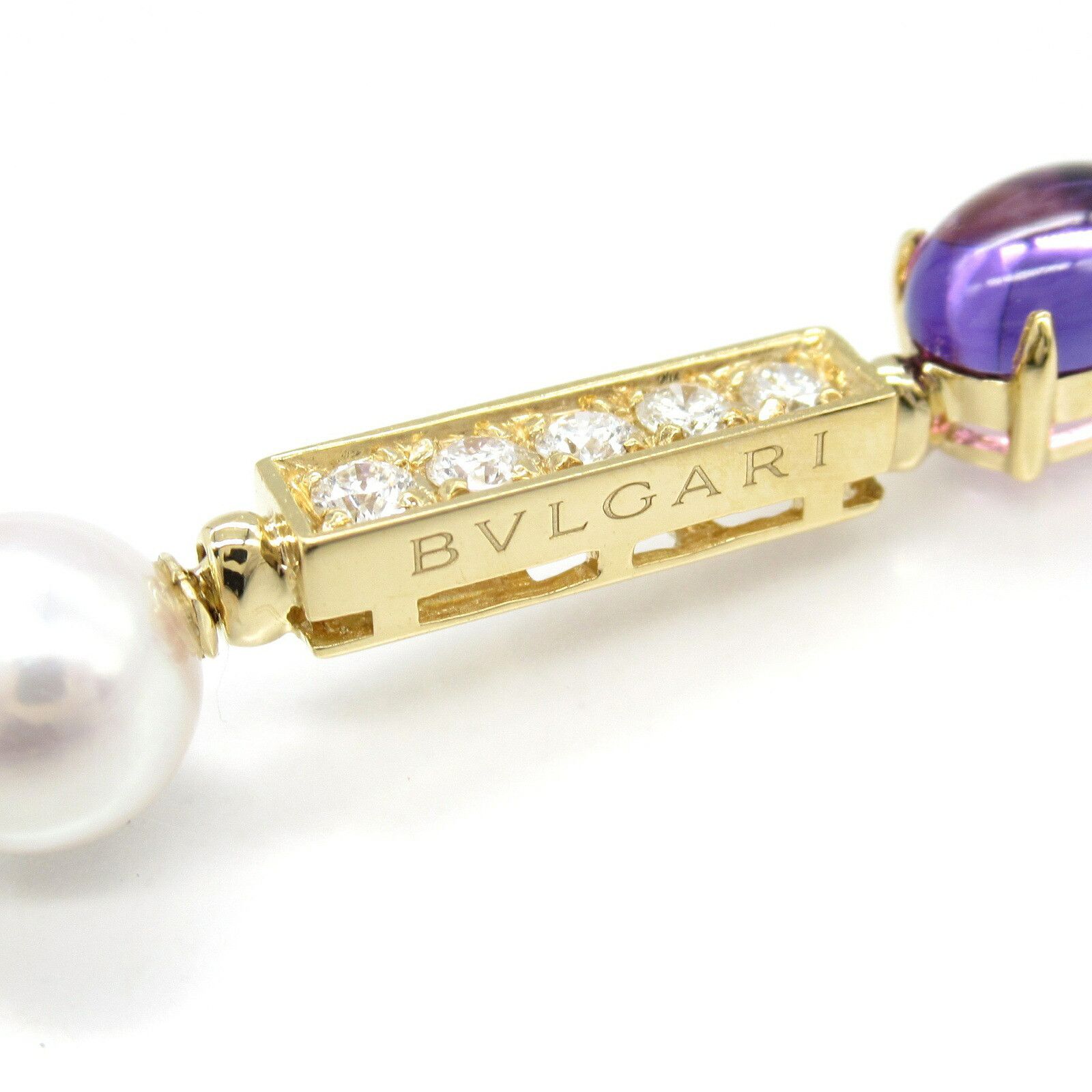 Bvlgari Bvlgari Bvlgari Allegra Au750 Necklace Metal Necklace Size ONE SIZE - 6 Thumbnail