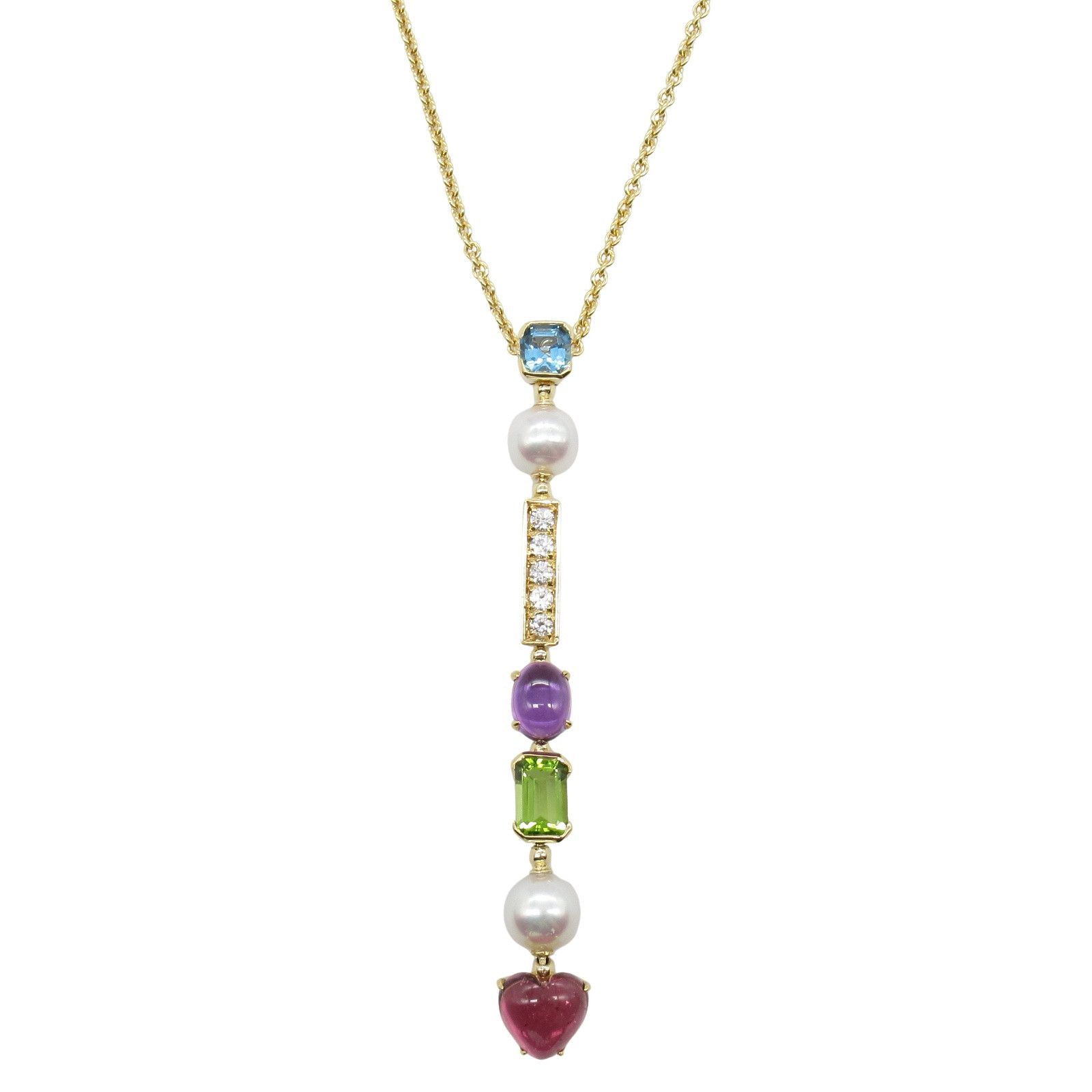 Bvlgari Bvlgari Bvlgari Allegra Au750 Necklace Metal Necklace Size ONE SIZE - 2 Thumbnail