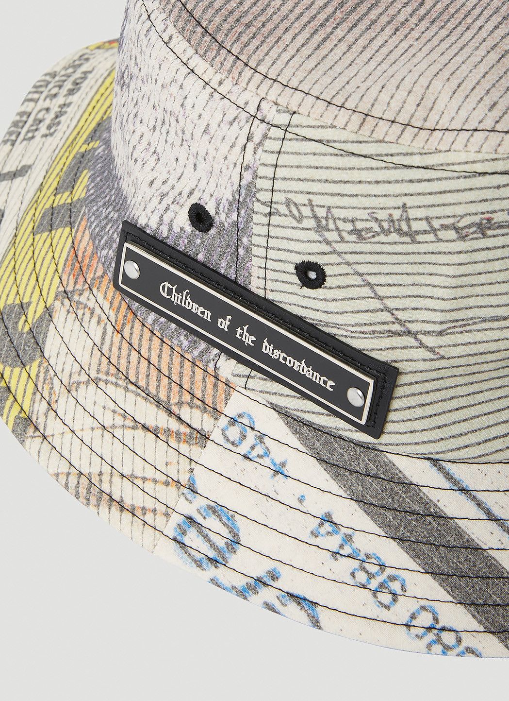 Children of the discordance ×Yagi Bandana Patch Bucket Hat Size ONE SIZE - 4 Thumbnail