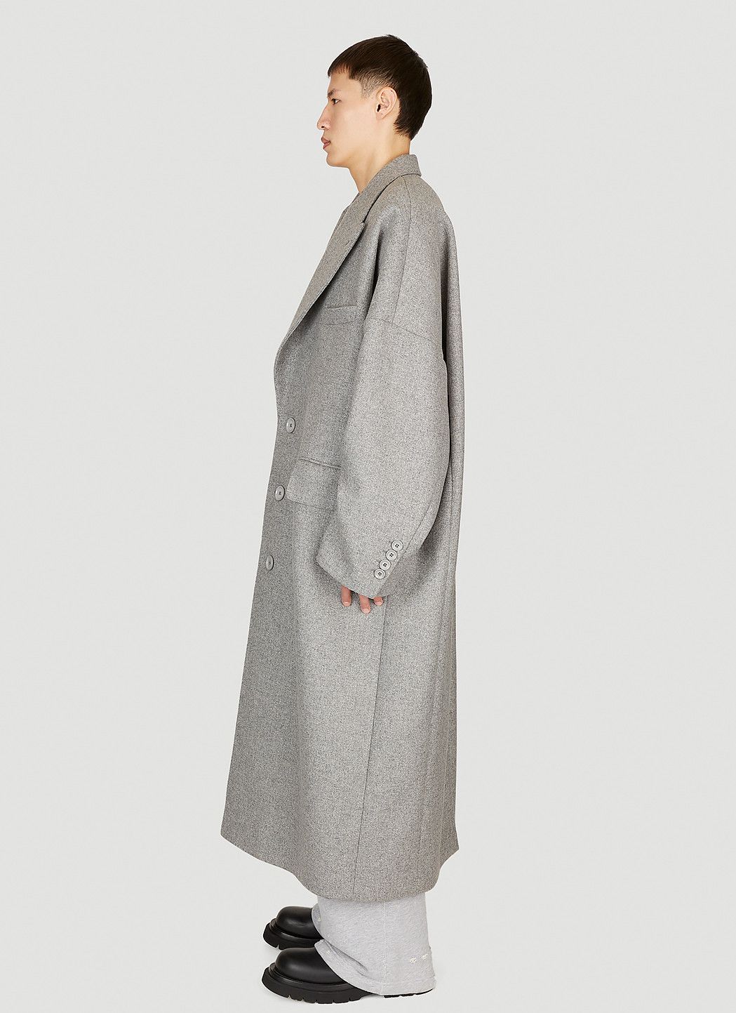 Dolce & Gabbana Double-Breasted Wool Coat Size US M / EU 48-50 / 2 - 3 Thumbnail