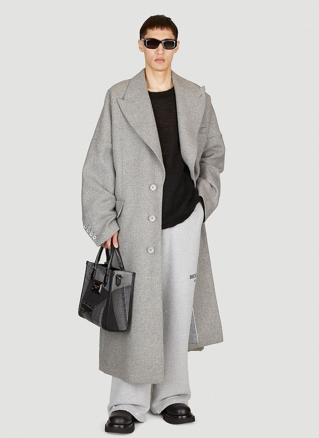 Dolce & Gabbana Double-Breasted Wool Coat Size US M / EU 48-50 / 2 - 2 Thumbnail