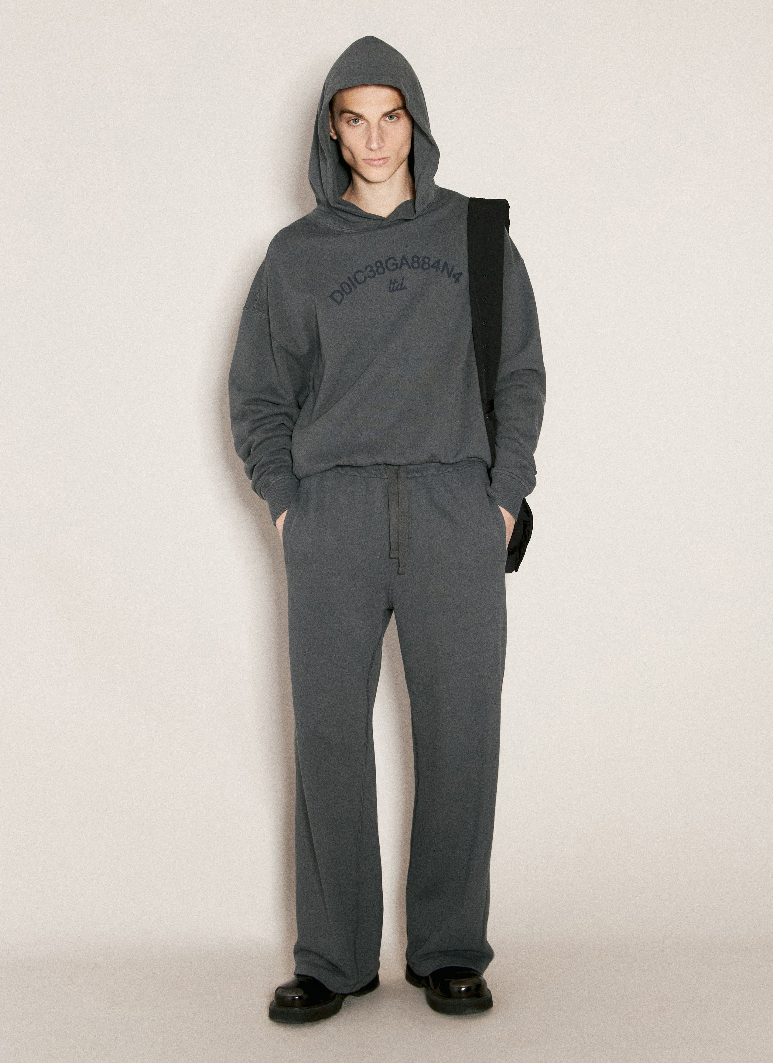 Dolce & Gabbana Cropped Hooded Sweatshirt Size US L / EU 52-54 / 3 - 2 Thumbnail