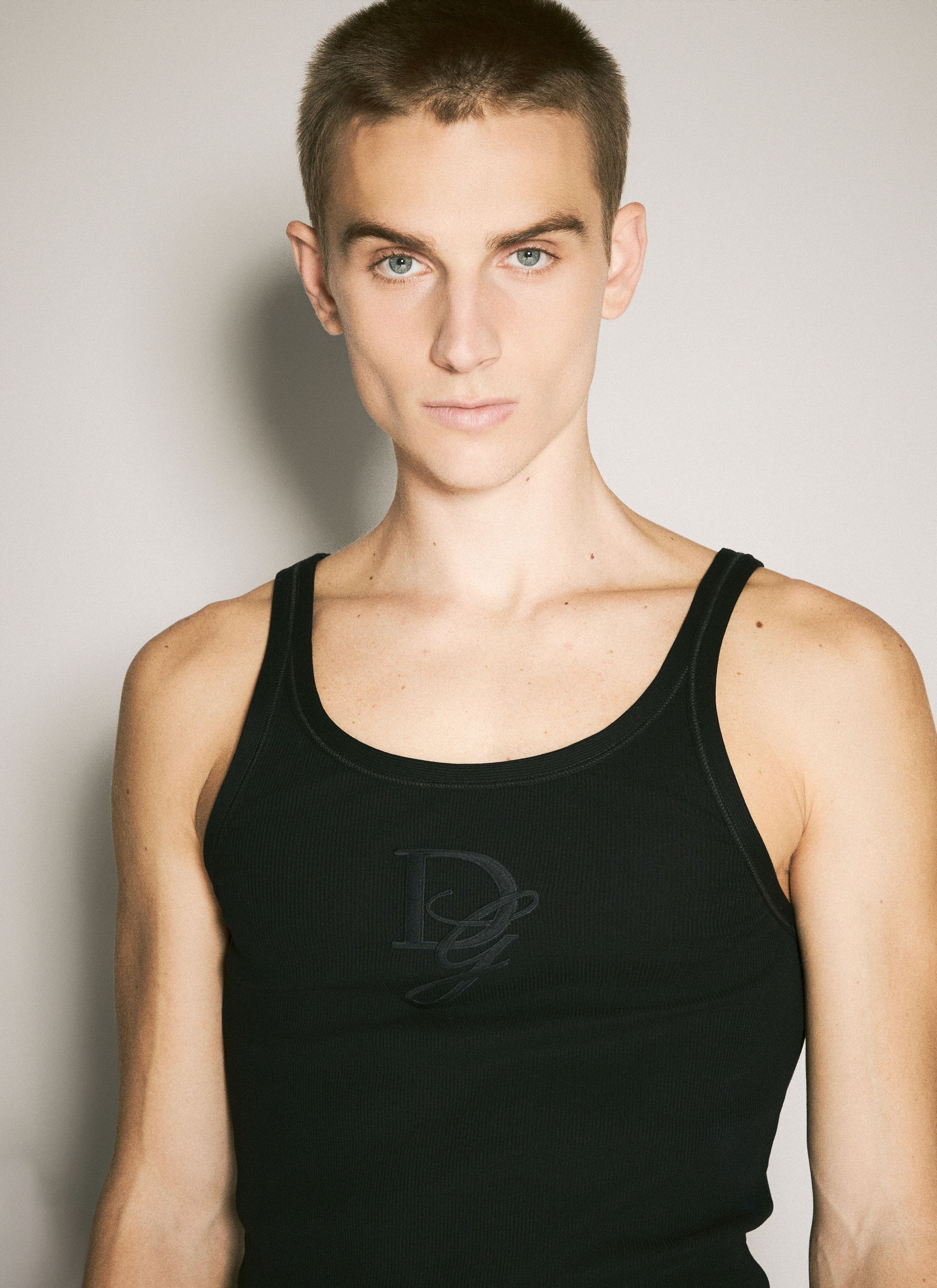 Dolce & Gabbana Logo Embroidery Tank Top Size US M / EU 48-50 / 2 - 3 Thumbnail