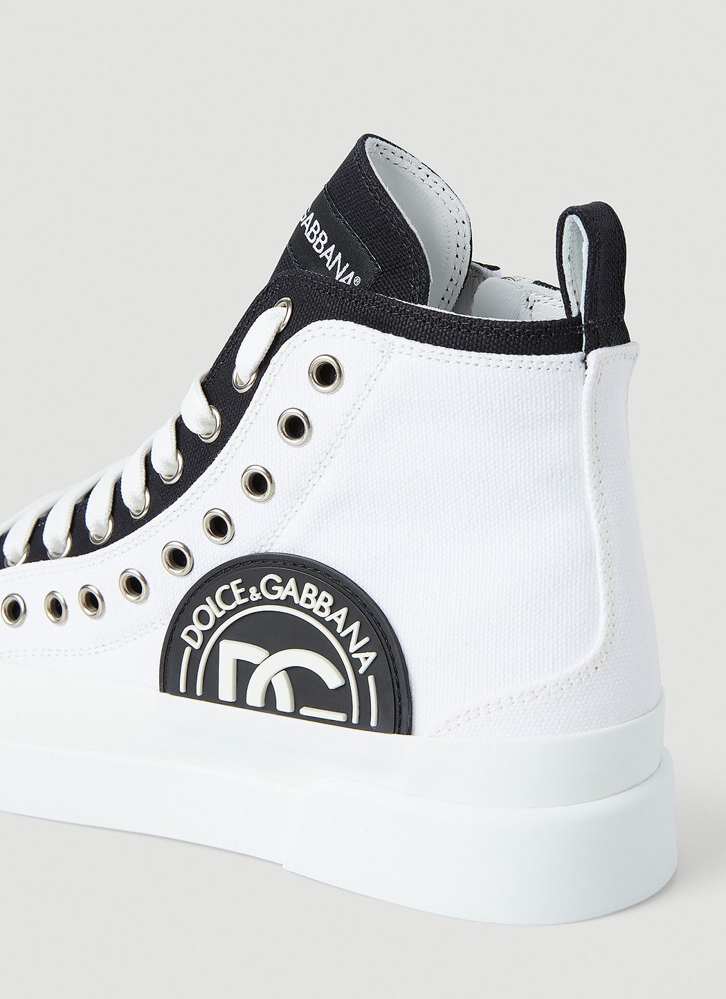 Dolce & Gabbana Portofino High Top Sneakers Size US 6 / IT 36 - 5 Thumbnail