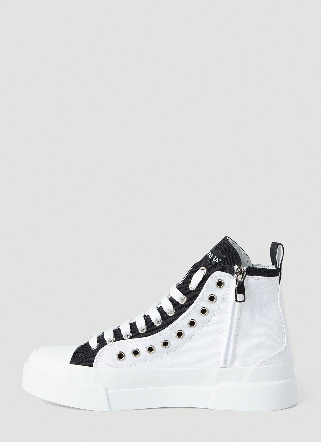 Dolce & Gabbana Portofino High Top Sneakers Size US 6 / IT 36 - 3 Thumbnail