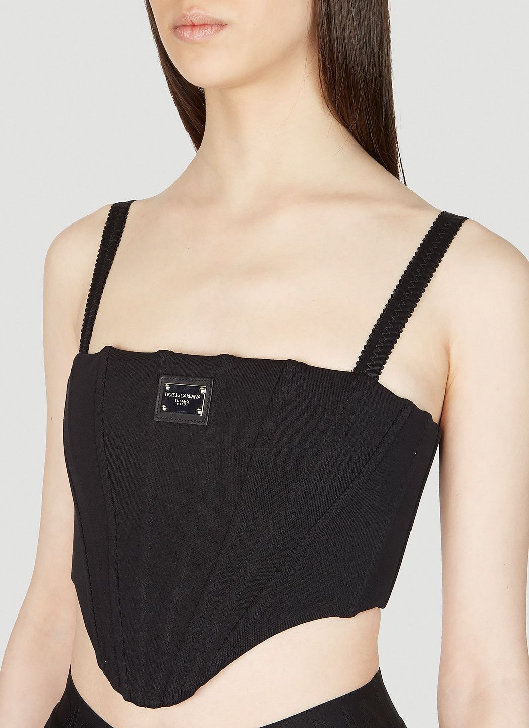 Dolce & Gabbana Logo Plaque Corset Size M / US 6-8 / IT 42-44 - 5 Thumbnail