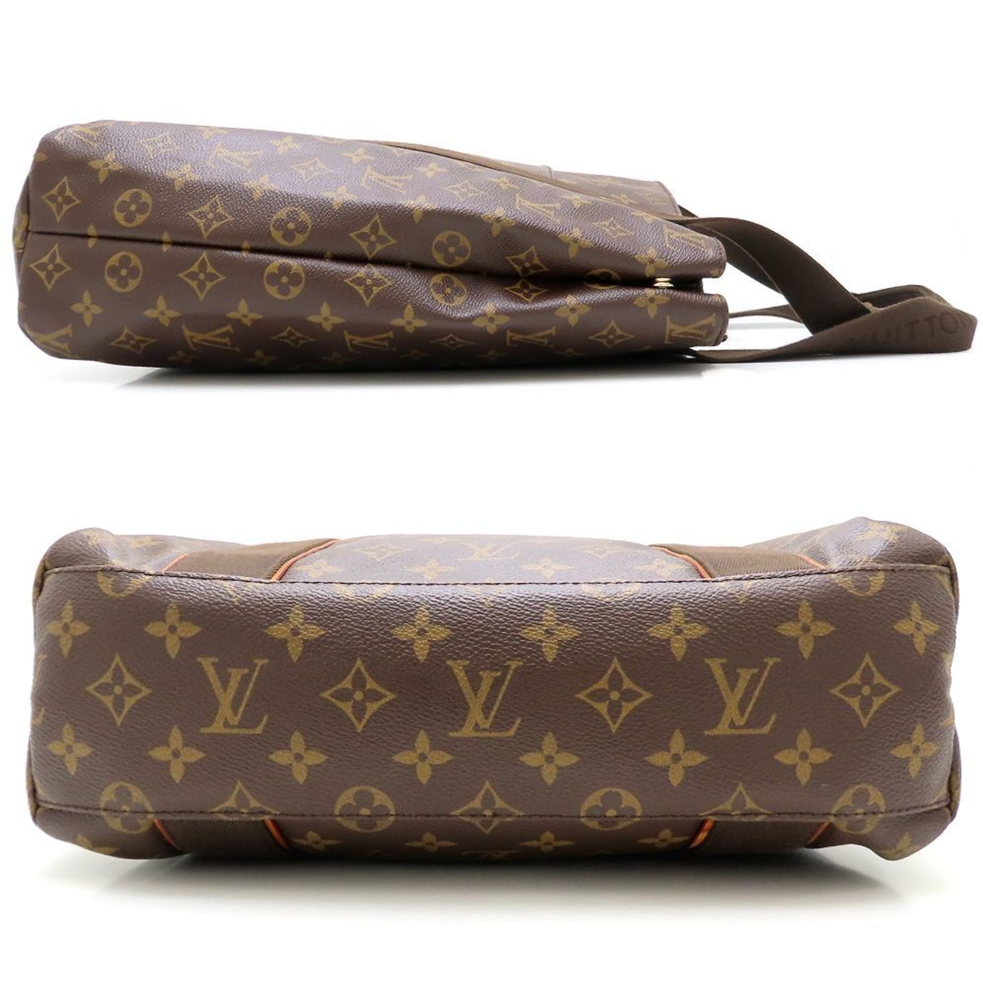 Louis Vuitton Monogram Cabas Bobur M53013 Tote Bag Brown 352572