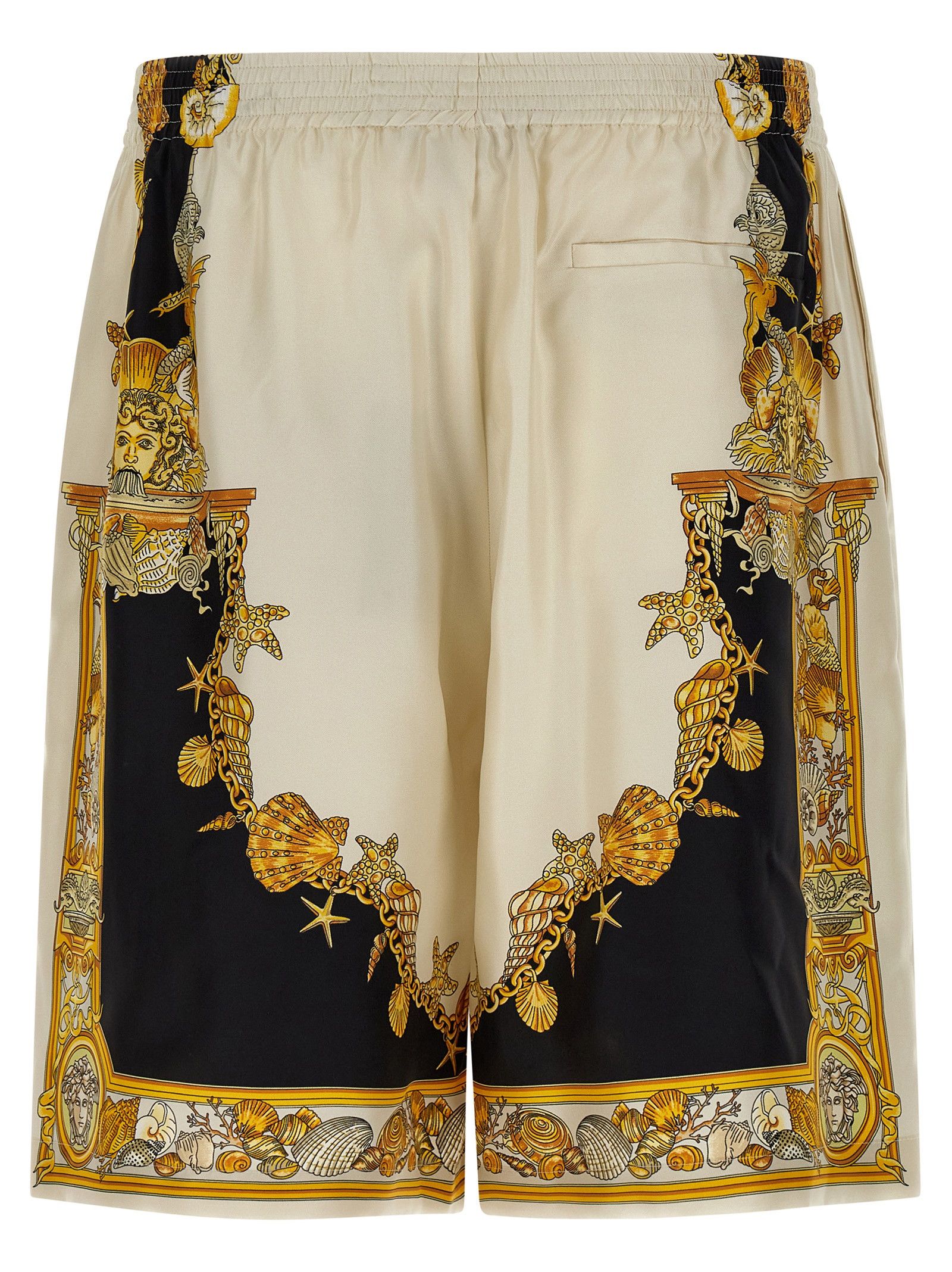 Versace 'Coral Theatre' Print Bermuda Shorts Size US 34 / EU 50 - 2 Thumbnail
