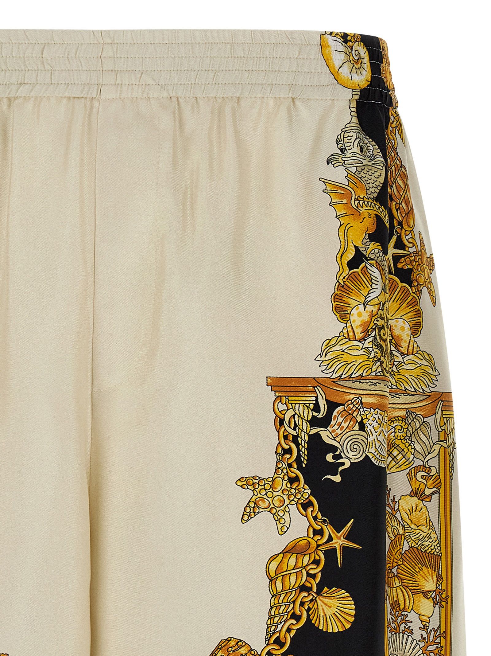 Versace 'Coral Theatre' Print Bermuda Shorts Size US 34 / EU 50 - 3 Thumbnail