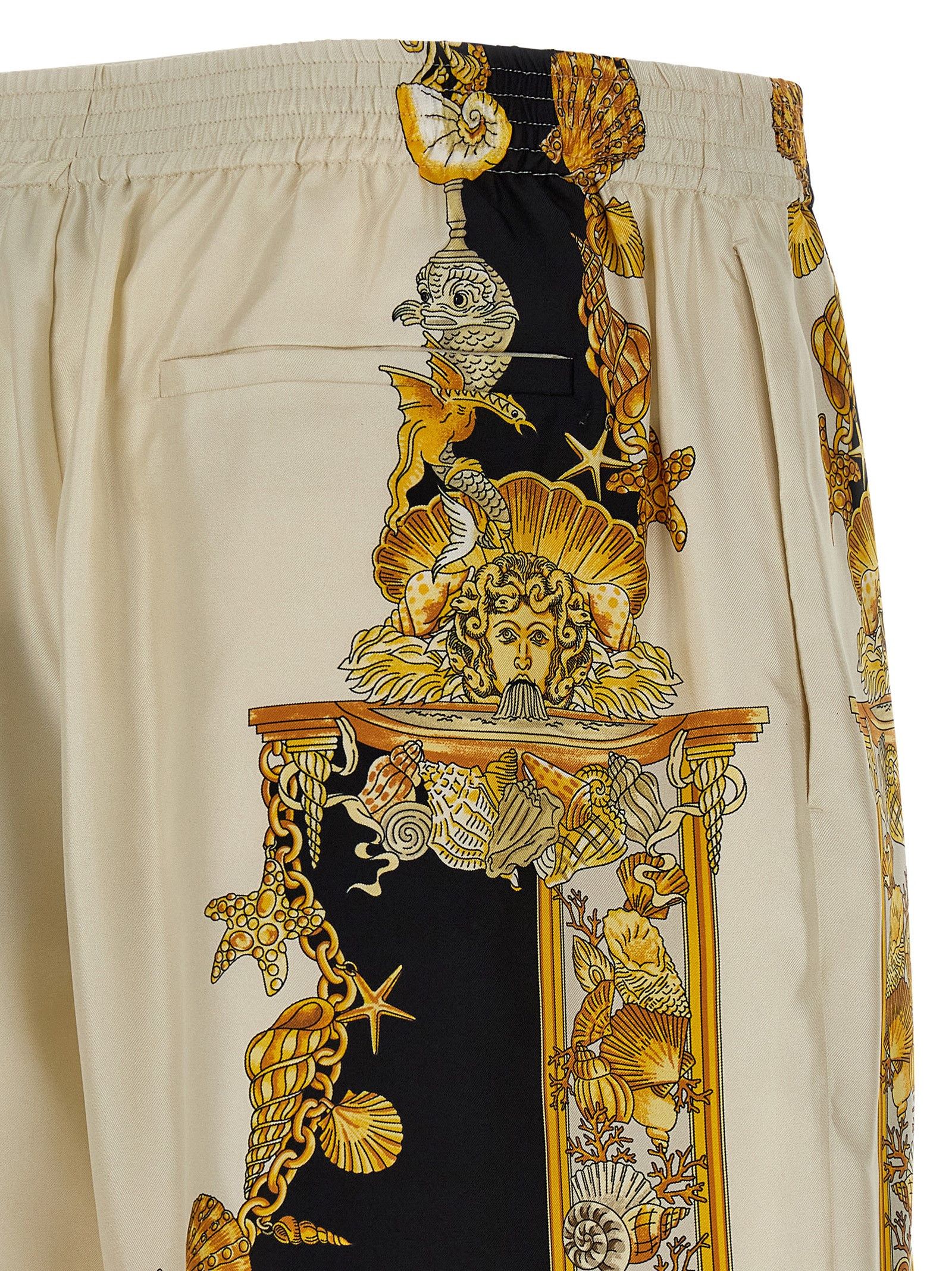 Versace 'Coral Theatre' Print Bermuda Shorts Size US 34 / EU 50 - 4 Thumbnail