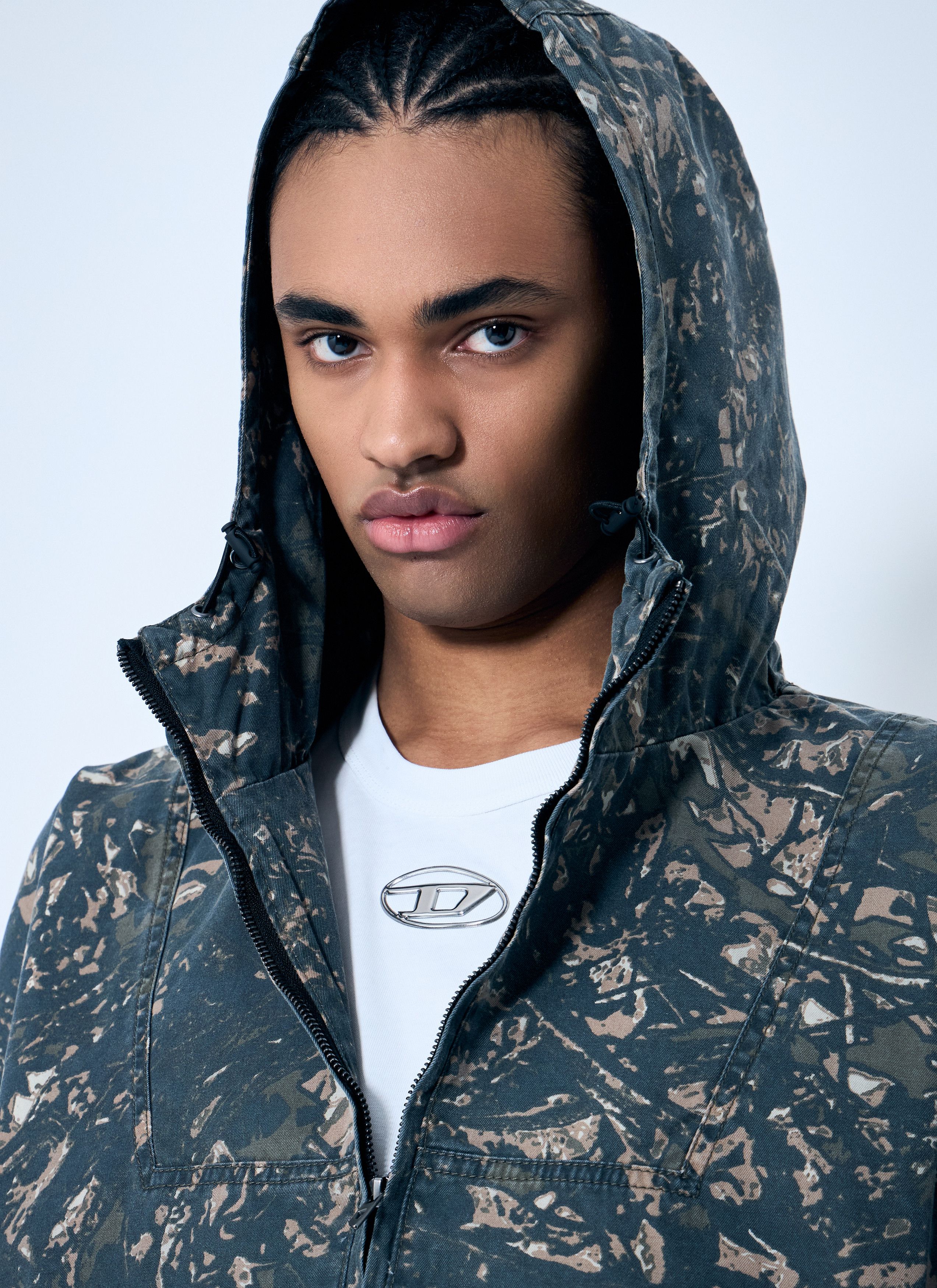 Diesel J-Lint Hooded Jacket Size US XL / EU 56 / 4 - 5 Thumbnail