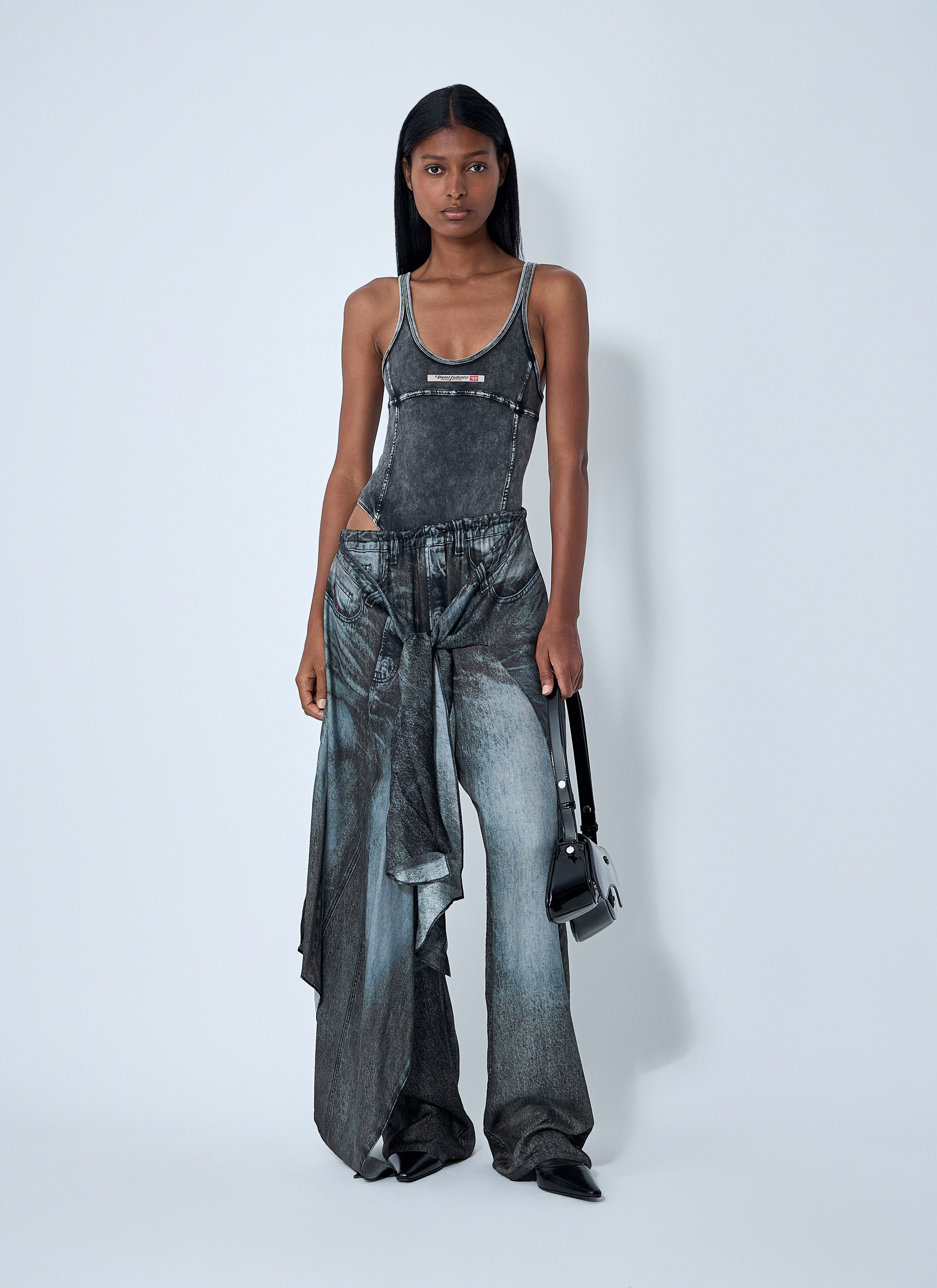 Diesel Phoebe-Dnm Bodysuit Size M / US 6-8 / IT 42-44 - 2 Thumbnail