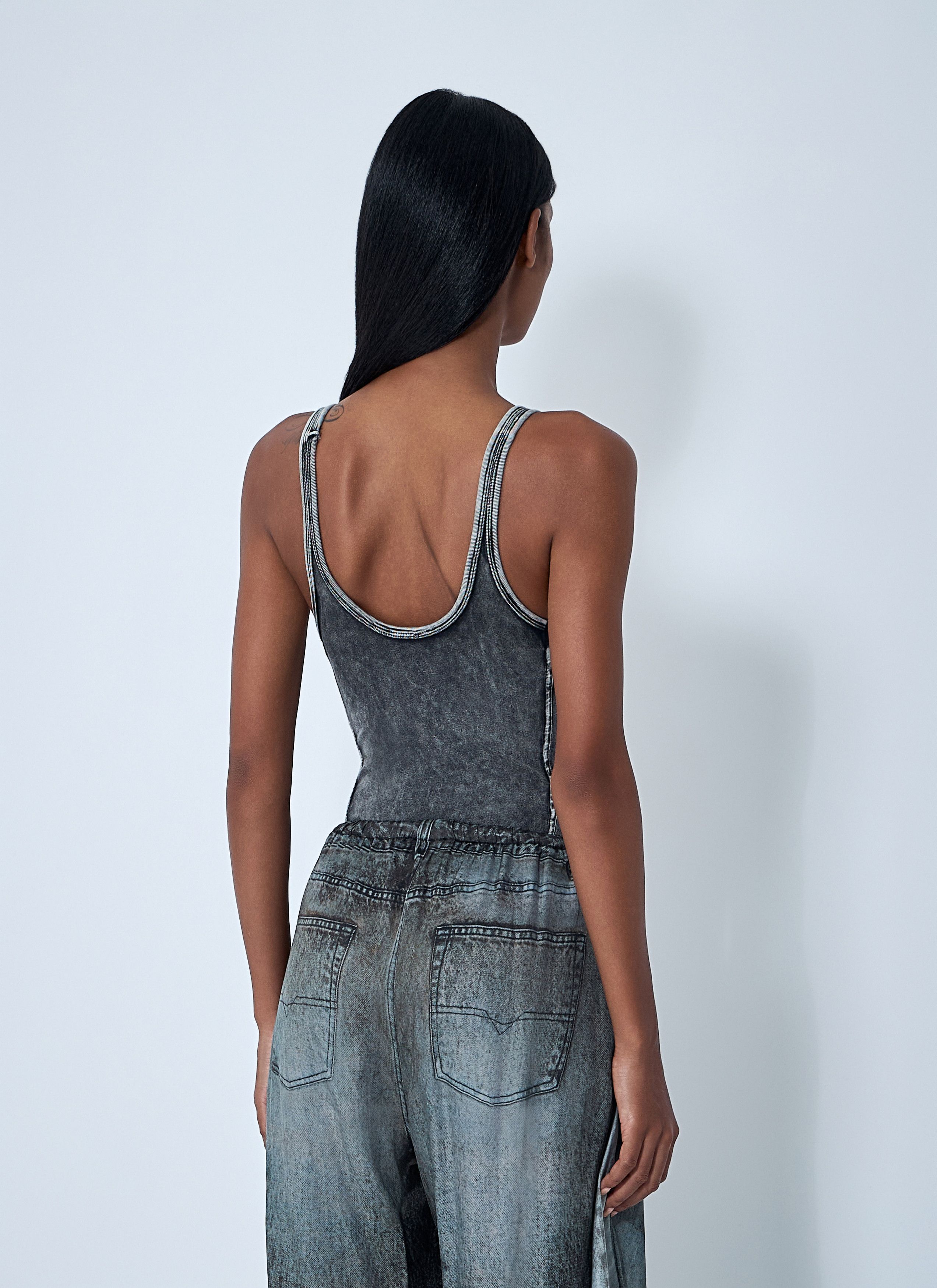 Diesel Phoebe-Dnm Bodysuit Size M / US 6-8 / IT 42-44 - 4 Thumbnail