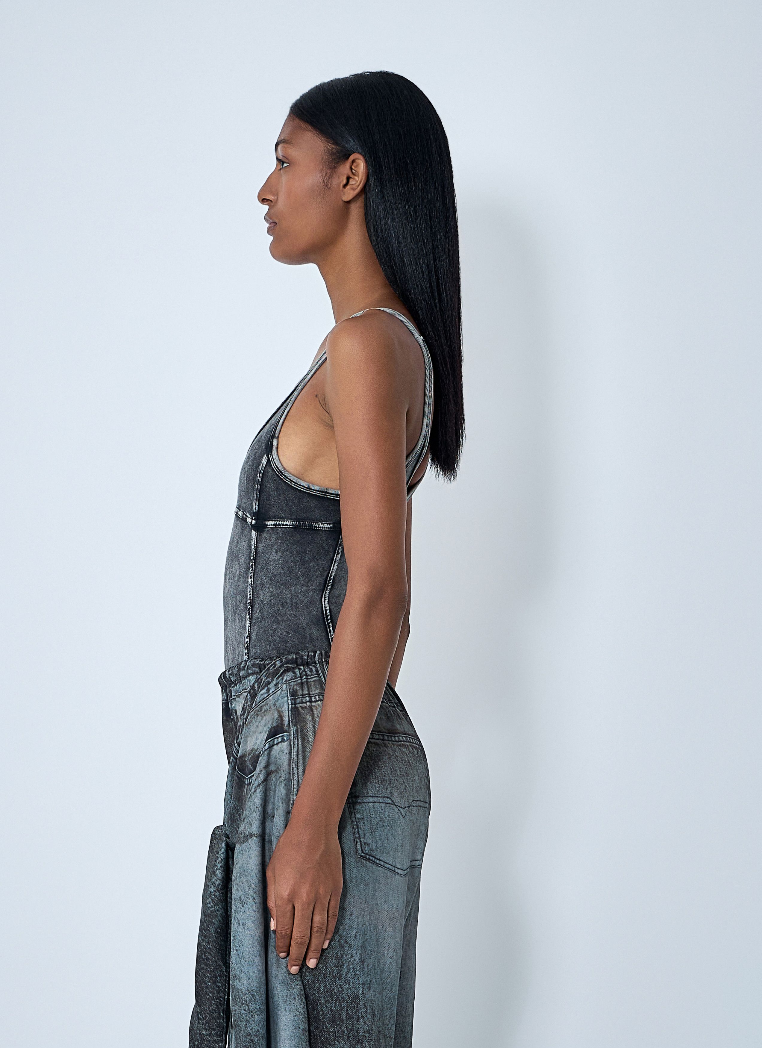 Diesel Phoebe-Dnm Bodysuit Size M / US 6-8 / IT 42-44 - 3 Thumbnail