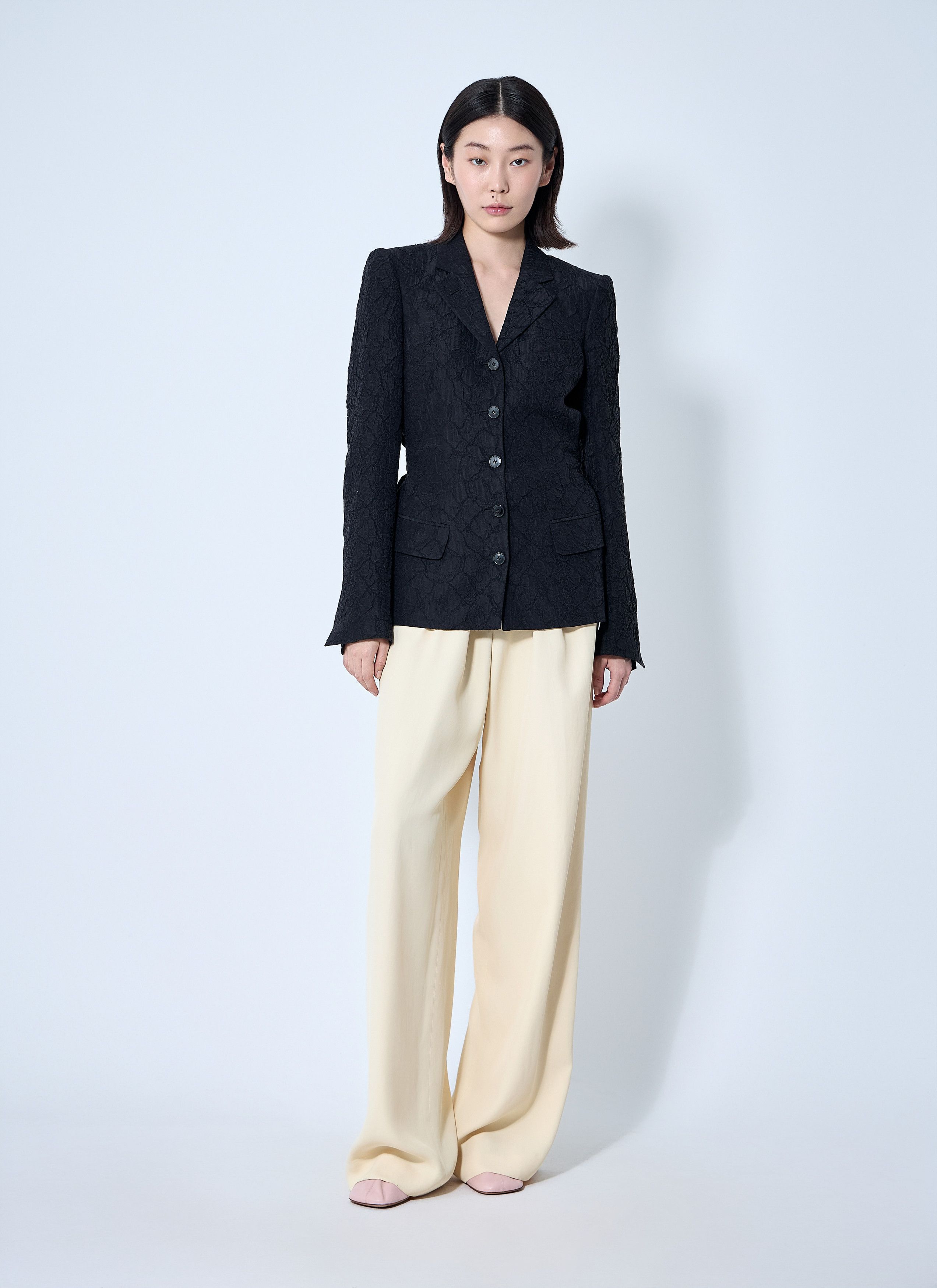 Dries Van Noten Belted Pants Size 28" / US 6 / IT 42 - 2 Thumbnail