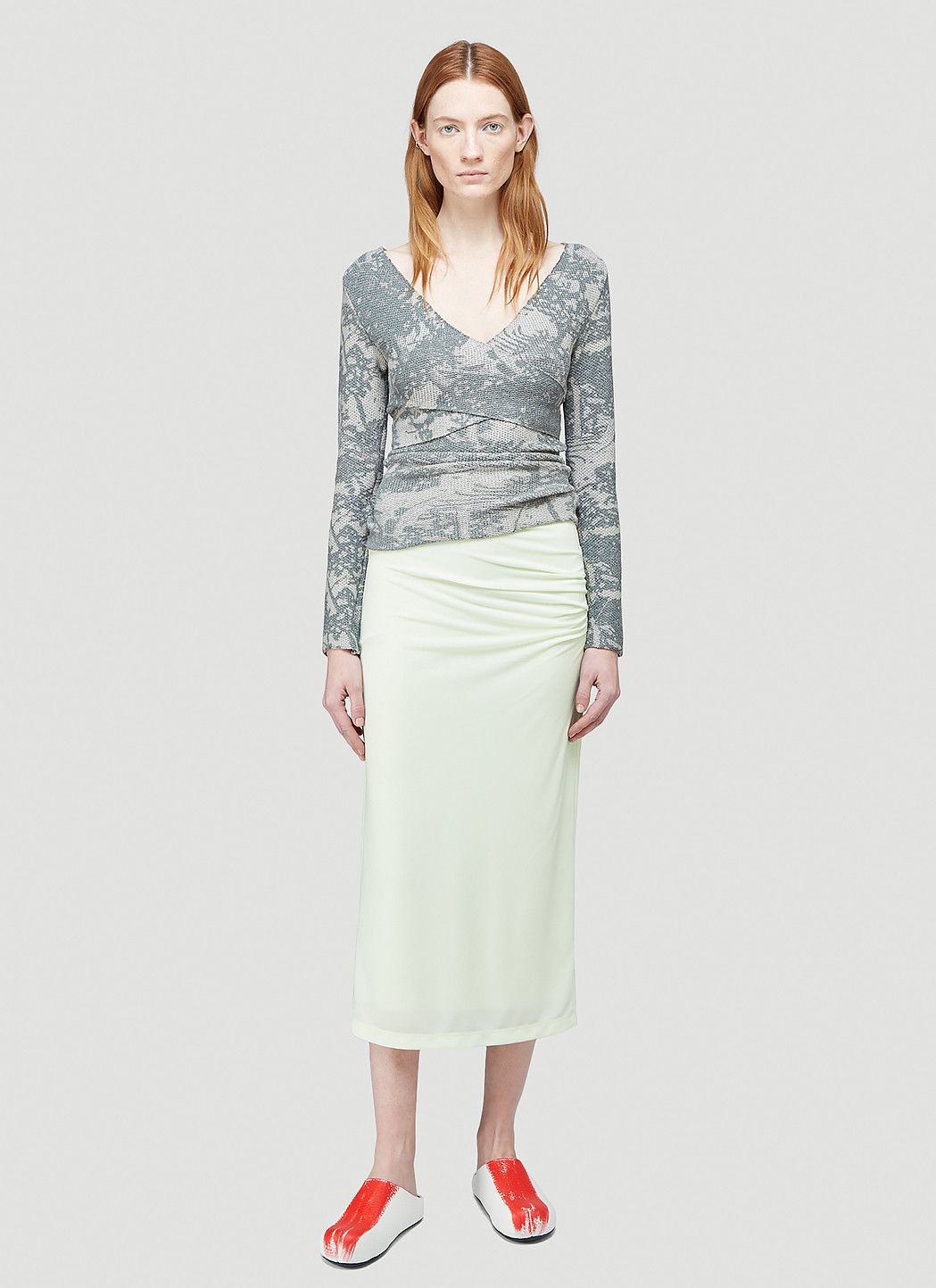 Eckhaus Latta Poison Wrap Top Size M / US 6-8 / IT 42-44 - 2 Thumbnail