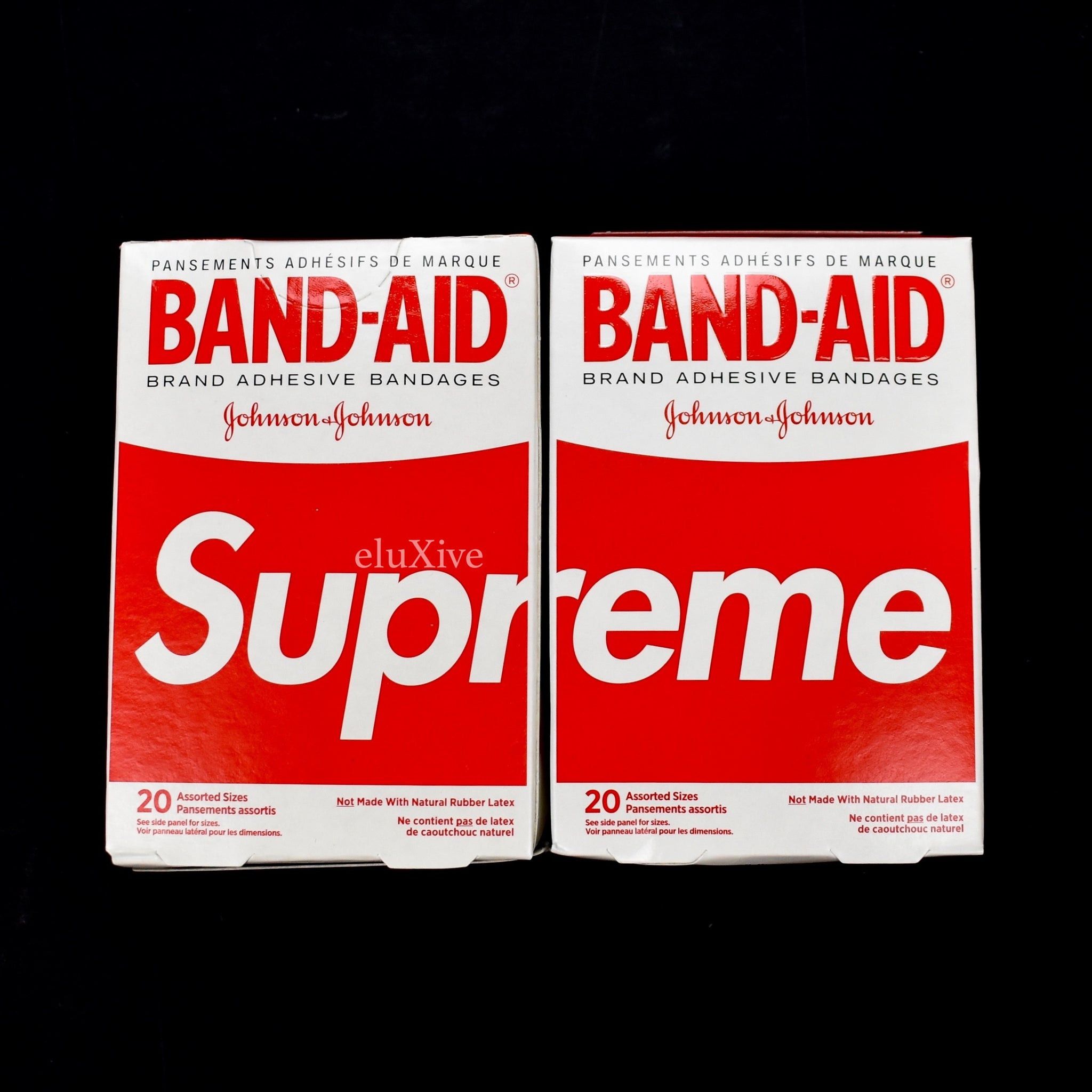 Supreme Band-Aid Red Box Logo Bandages DS Size ONE SIZE - 7 Thumbnail
