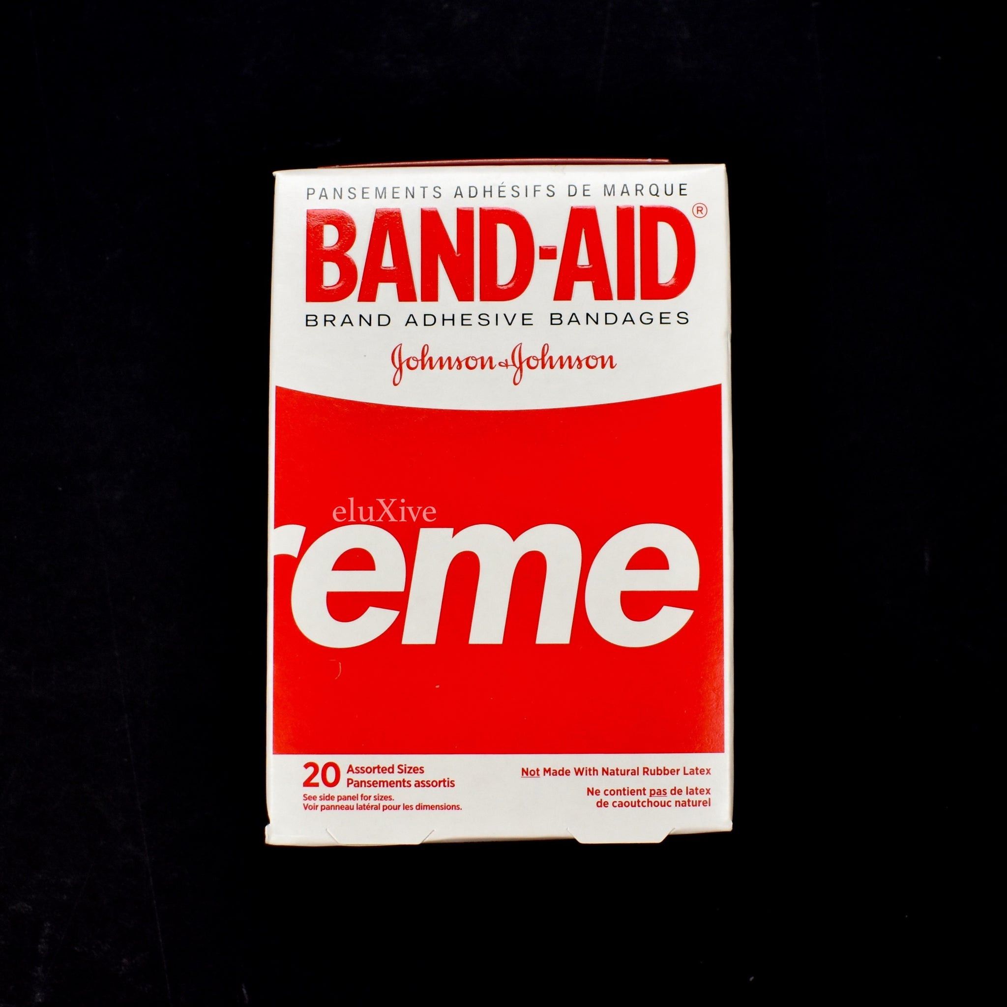 Supreme Band-Aid Red Box Logo Bandages DS Size ONE SIZE - 2 Thumbnail
