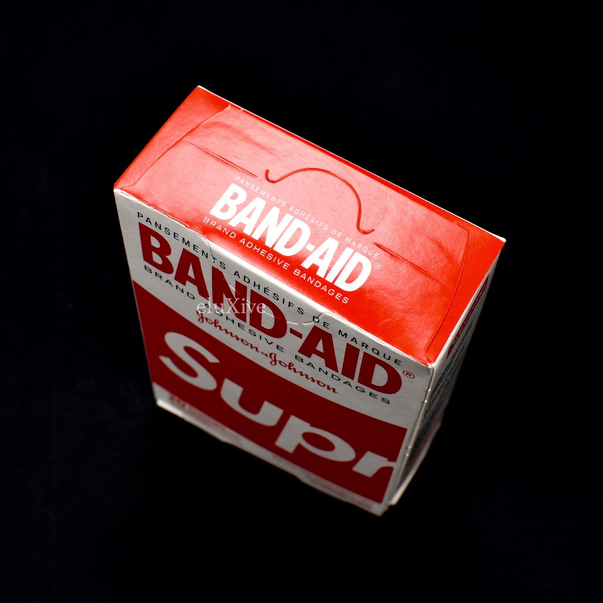 Supreme Band-Aid Red Box Logo Bandages DS Size ONE SIZE - 5 Thumbnail