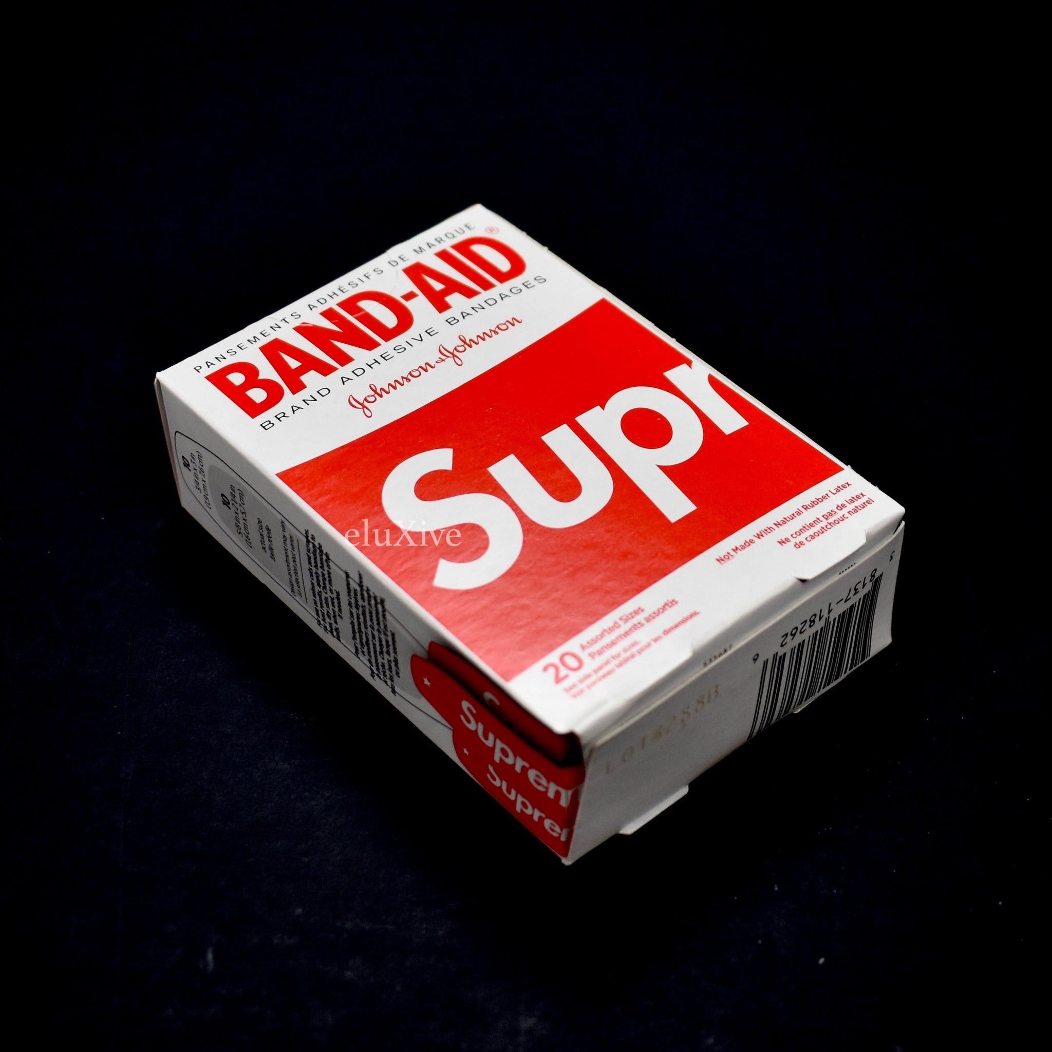 Supreme Band-Aid Red Box Logo Bandages DS Size ONE SIZE - 6 Thumbnail