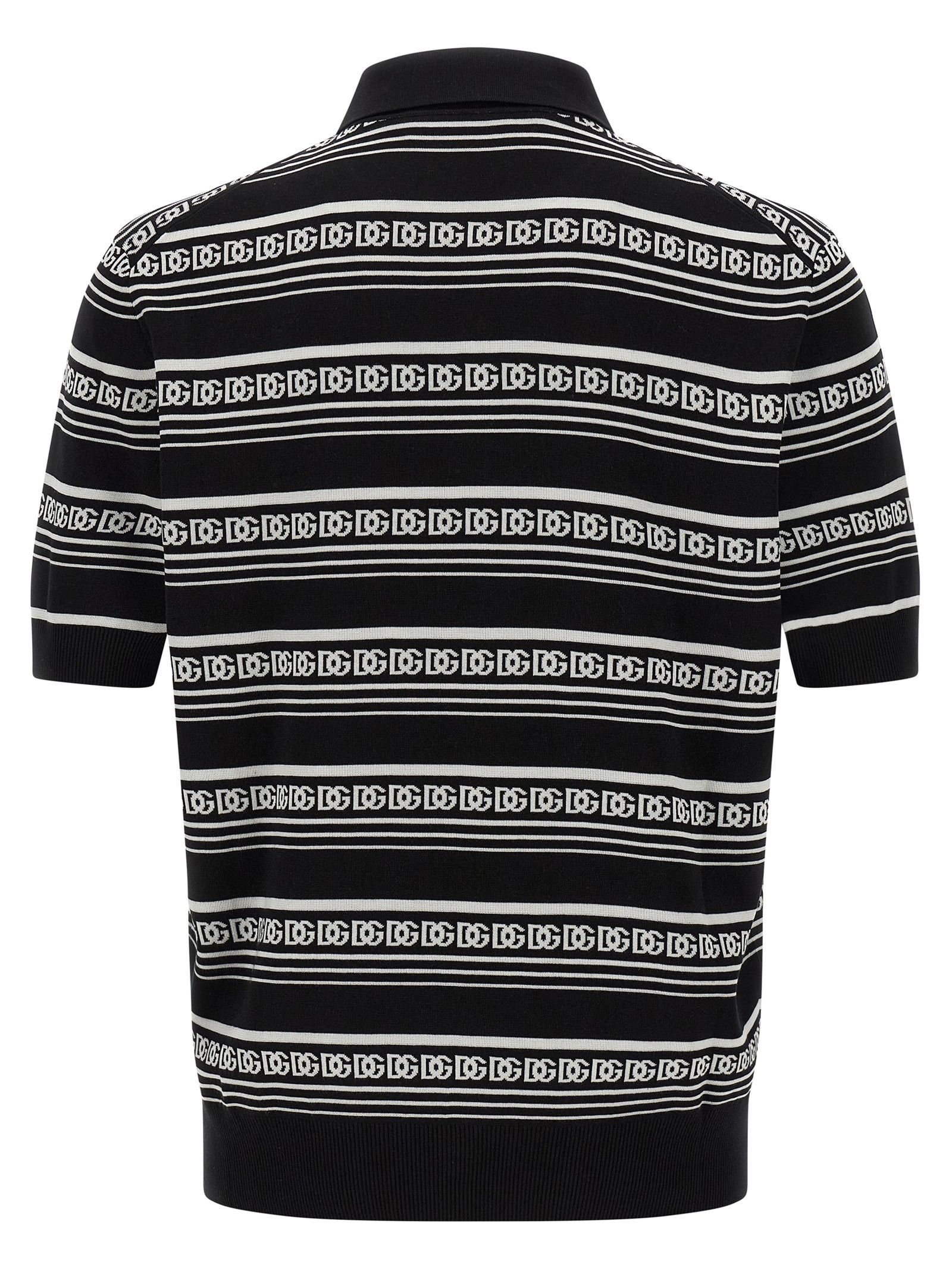 Dolce & Gabbana Knitted Polo Shirt Size US L / EU 52-54 / 3 - 2 Thumbnail