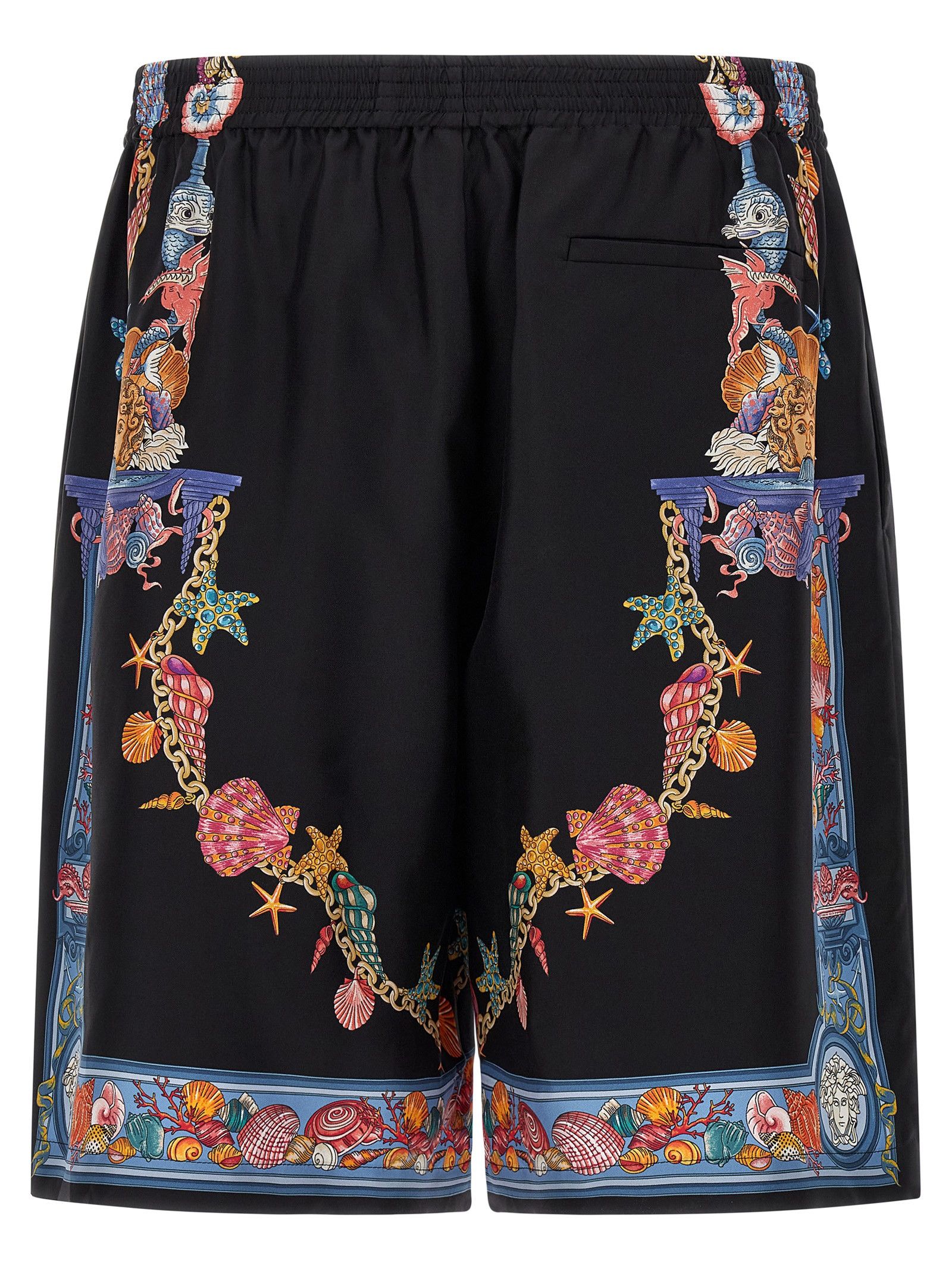 Versace 'Coral Theatre' Print Bermuda Shorts Size US 36 / EU 52 - 2 Thumbnail