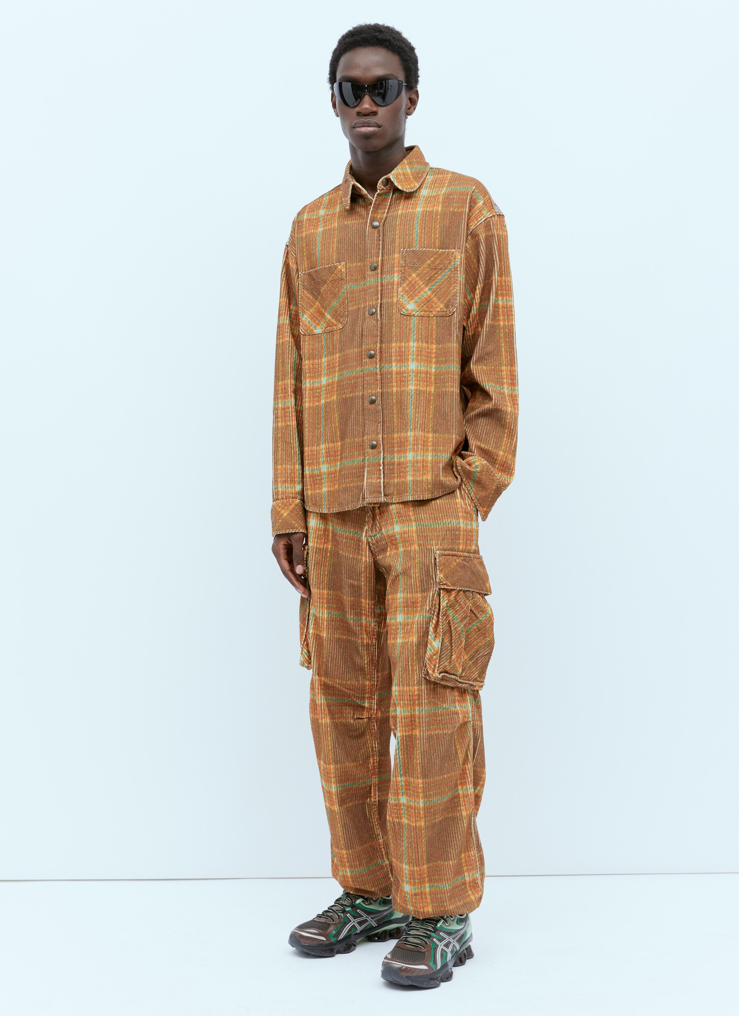ERL Corduroy Printed Overshirt Size US M / EU 48-50 / 2 - 2 Thumbnail