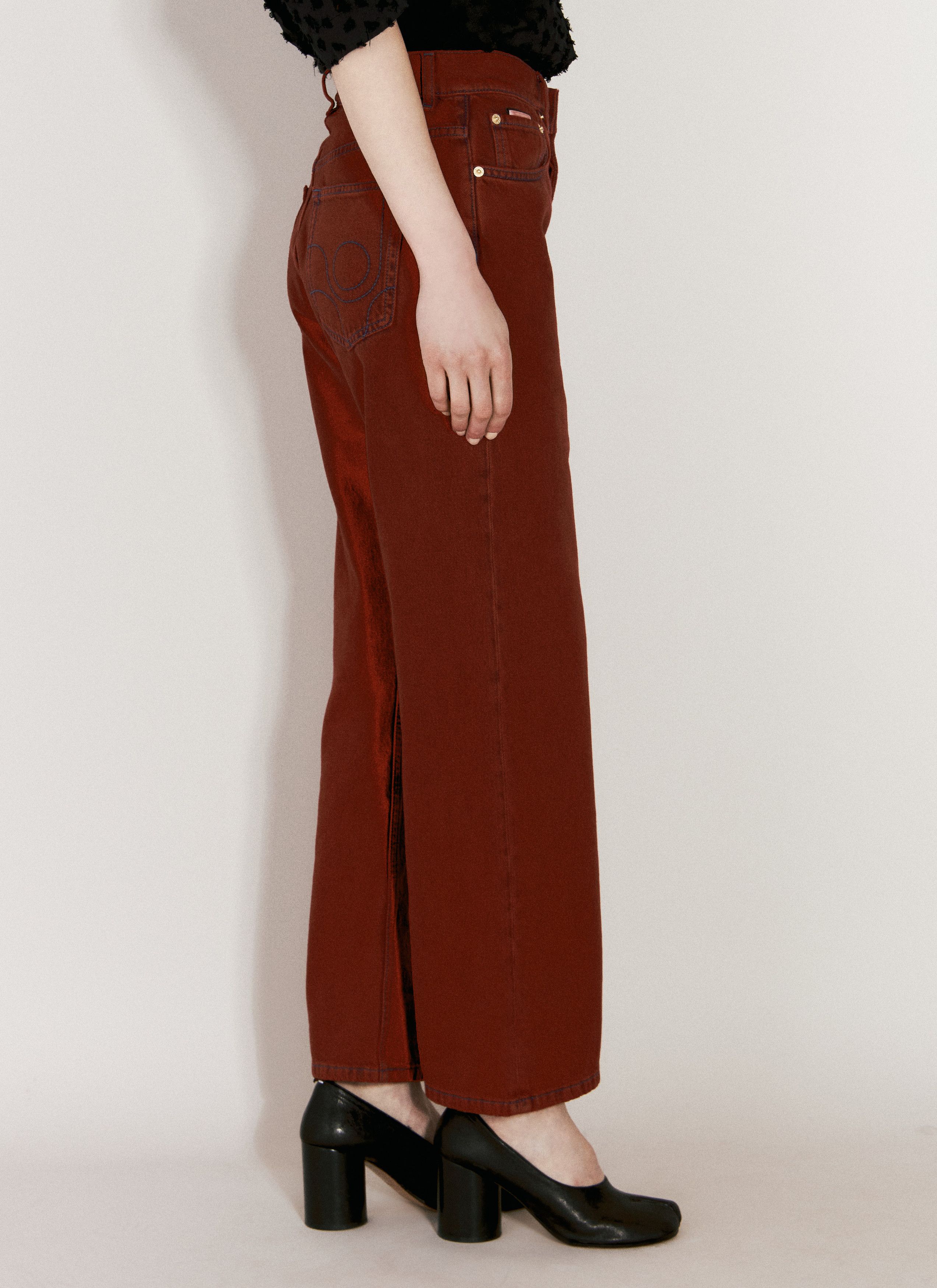 Eytys Avalon Crimson Jeans Size 25" / US 0 / IT 36 - 3 Thumbnail