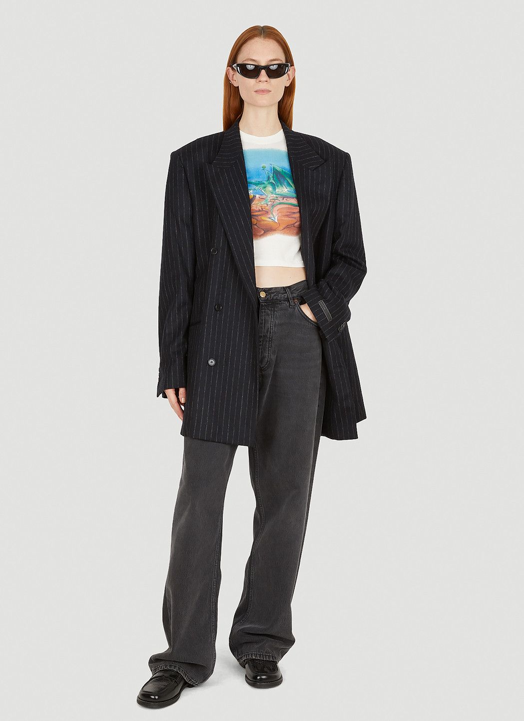 Eytys Pinstripe Milo Blazer Size XS / US 0-2 / IT 36-38 - 2 Thumbnail