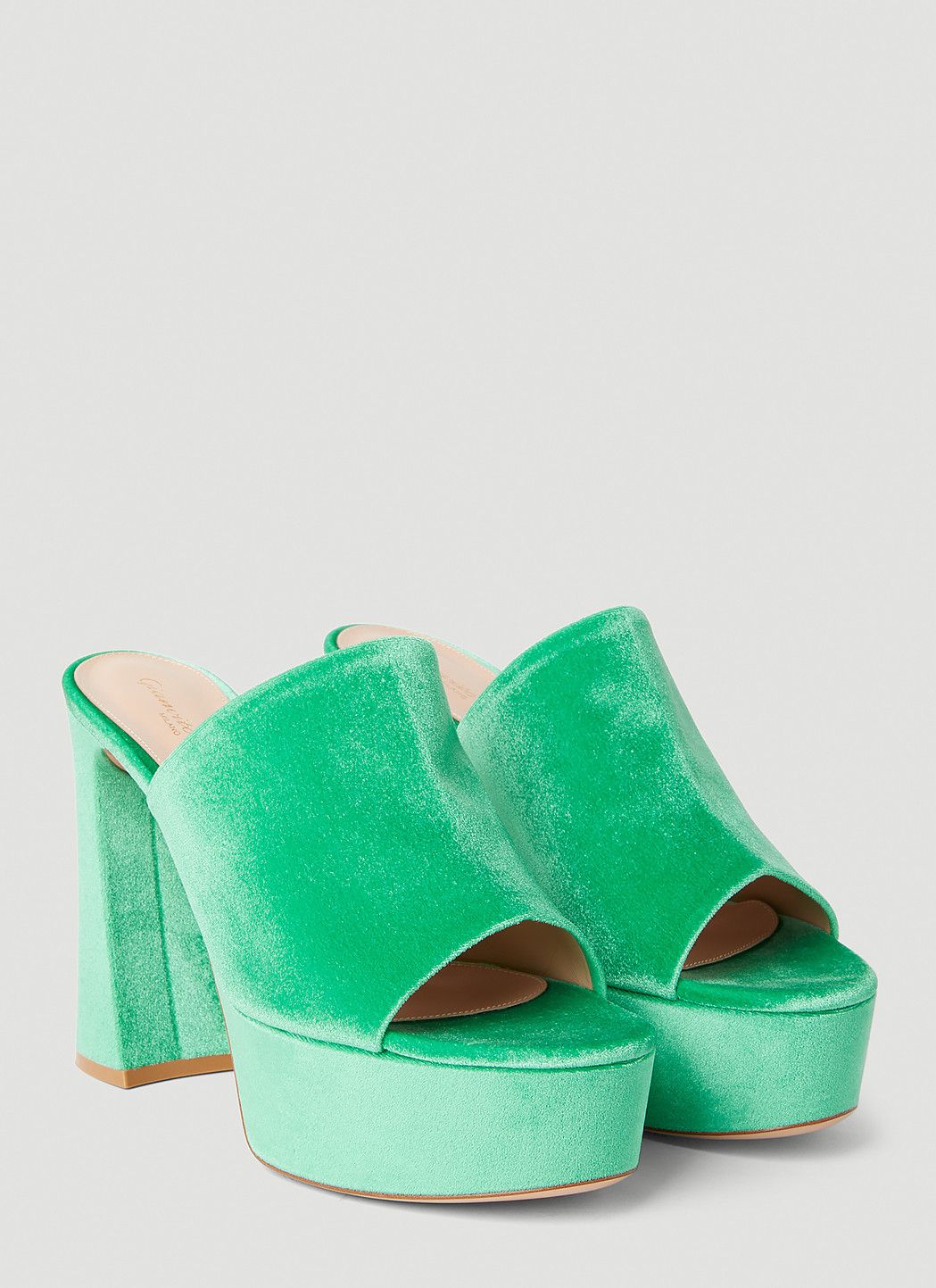 Gianvito Rossi Holly High Heel Mules Size US 6 / IT 36 - 2 Thumbnail