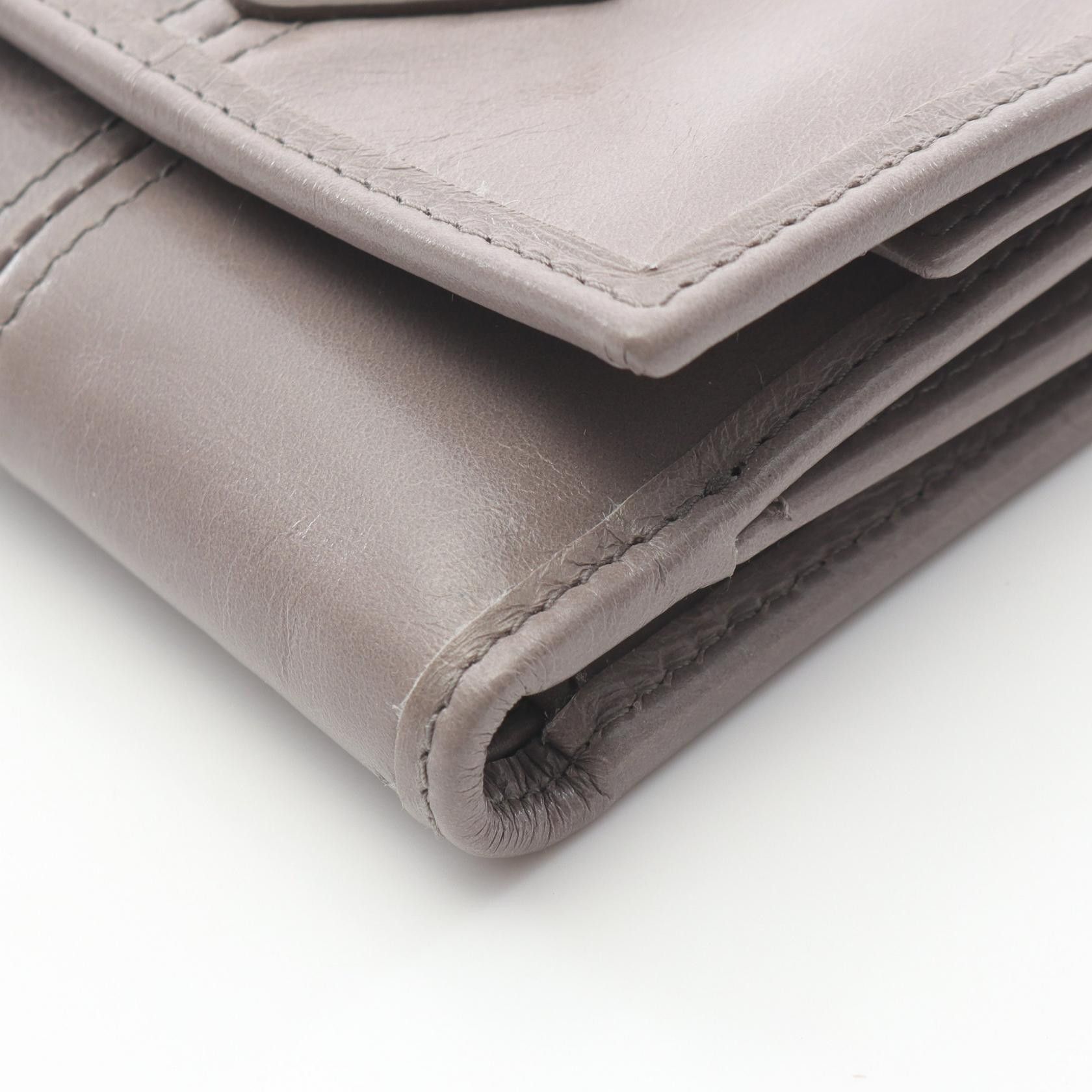 Prada Prada Prada SOFT LUX Leather Long Wallet Leather Long Wallet 1MH0432CYRF0116 Size ONE SIZE - 6 Thumbnail