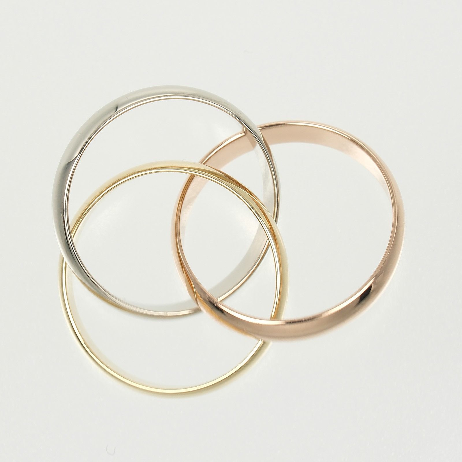 Cartier Cartier Cartier Trinity Au750 Ring Size 9 Metal Ring Size ONE SIZE - 7 Thumbnail