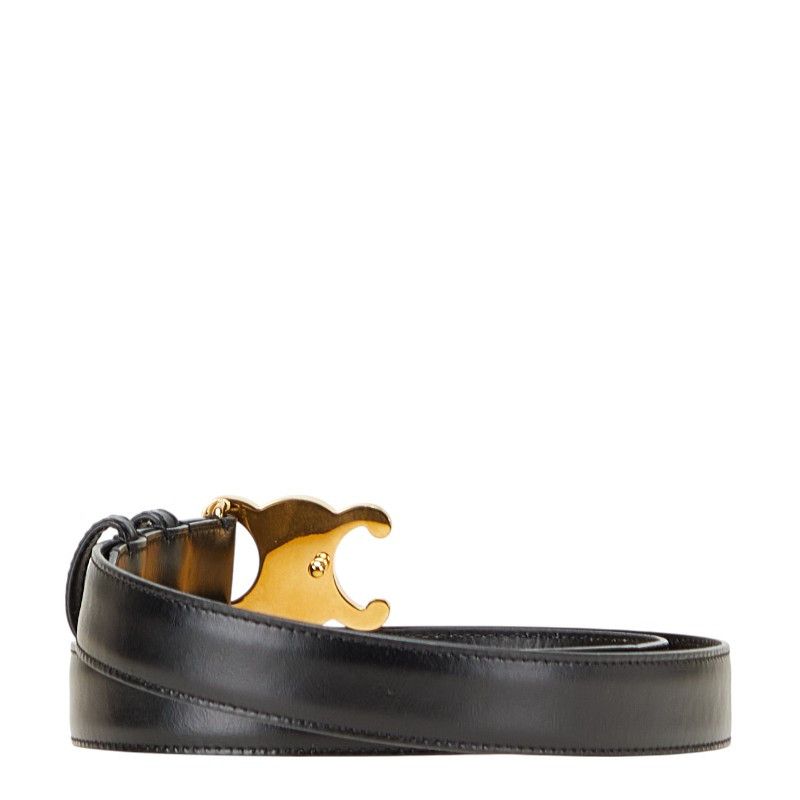 Celine Celine Celine Triomphe Leather Belt Leather Other DUTY FREE for USA Size ONE SIZE - 3 Thumbnail