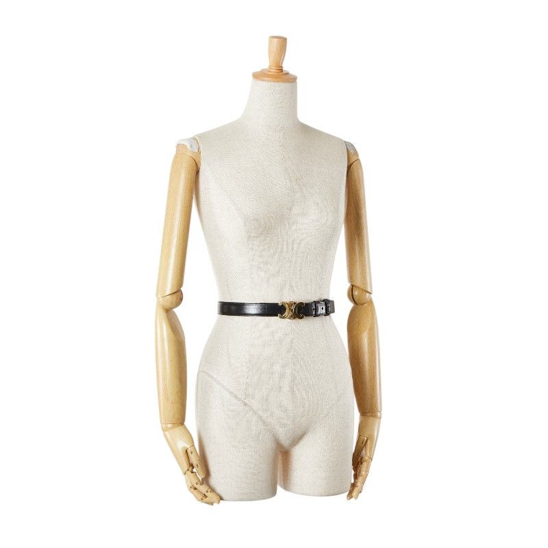 Celine Celine Celine Triomphe Leather Belt Leather Other DUTY FREE for USA Size ONE SIZE - 9 Thumbnail