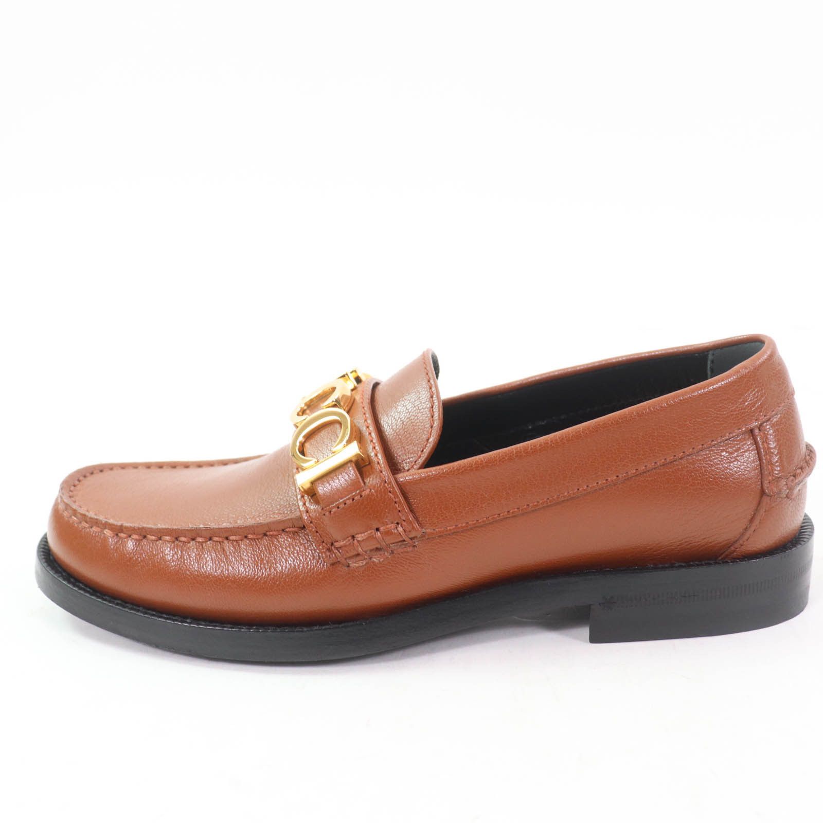 Gucci Gucci Gucci Logo Metal Leather Loafers Leather Shoes 700036 DUTY FREE for USA Size ONE SIZE - 5 Thumbnail