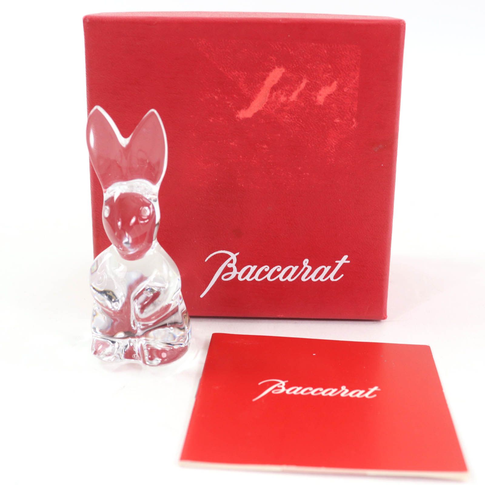 Other Other Baccarat Rabbit Ornament Crystal Ornament Glass Other DUTY FREE for USA Size ONE SIZE - 2 Thumbnail