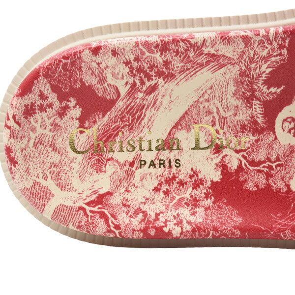 Dior Dior Christian Dior Dway Toile de Jouy Embroidery Sandals Cotton Shoes Size ONE SIZE - 7 Thumbnail